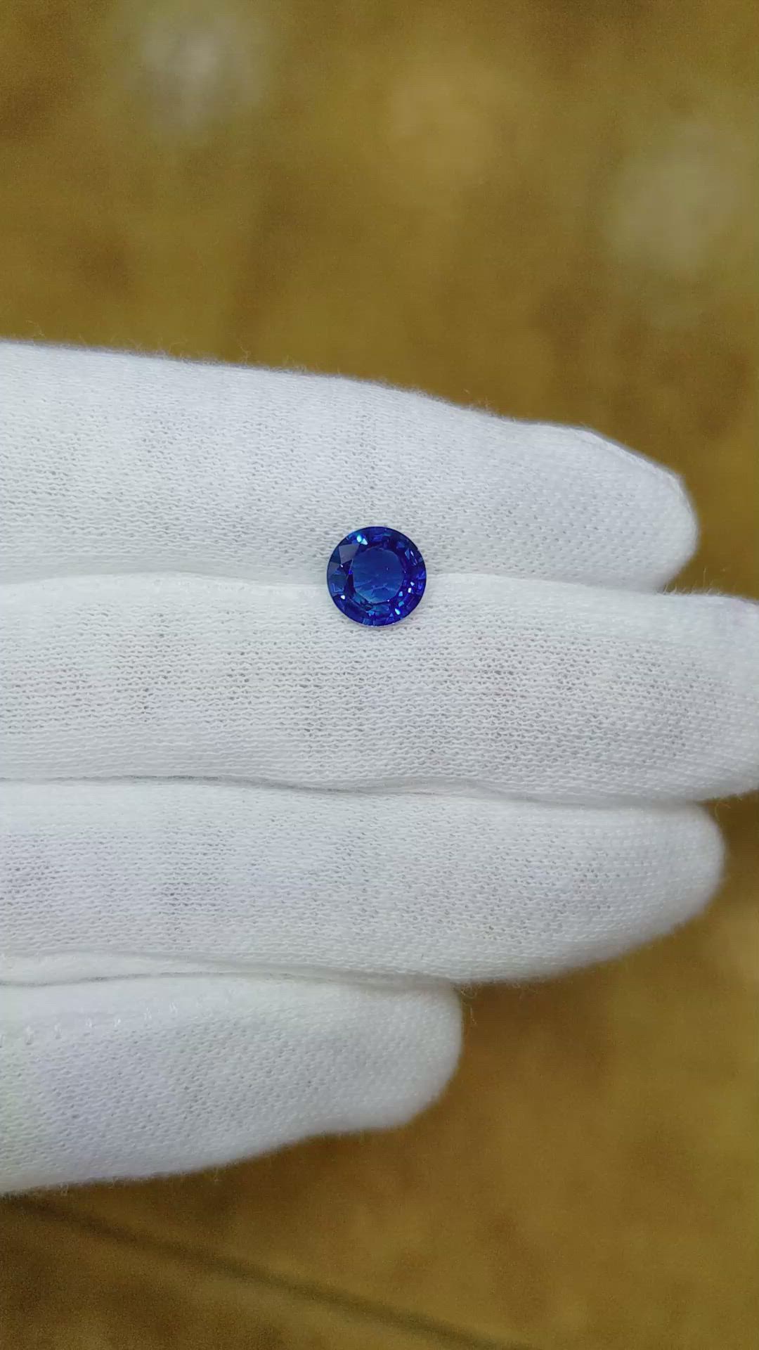1.81 Ct. Blue Sapphire from Thailand Size Video
