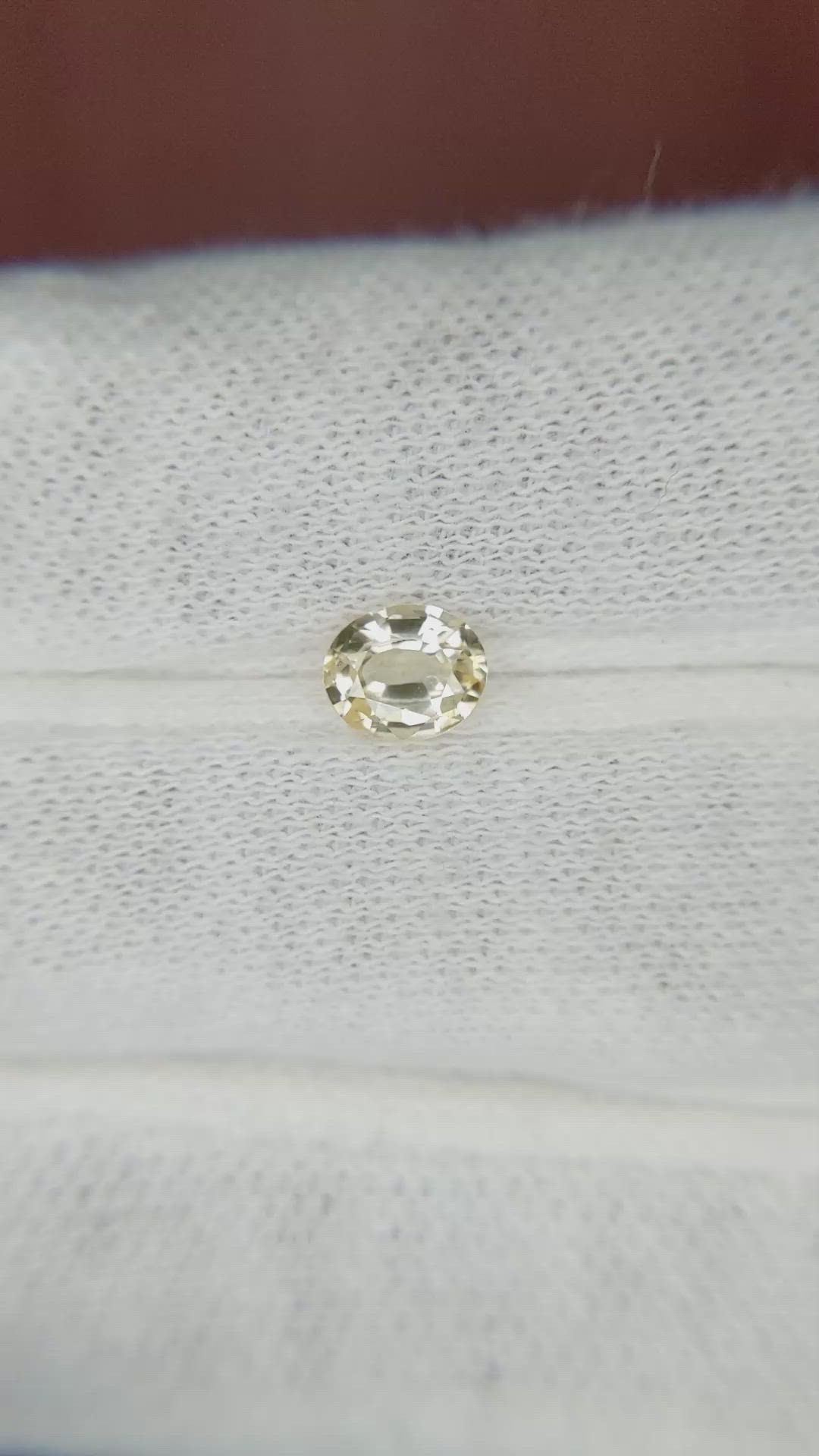 0.67 Ct. Sapphire from Madagascar Size Video