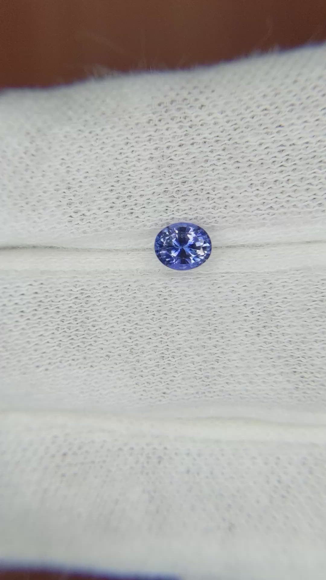 0.51 Ct. Blue Sapphire from Madagascar Size Video