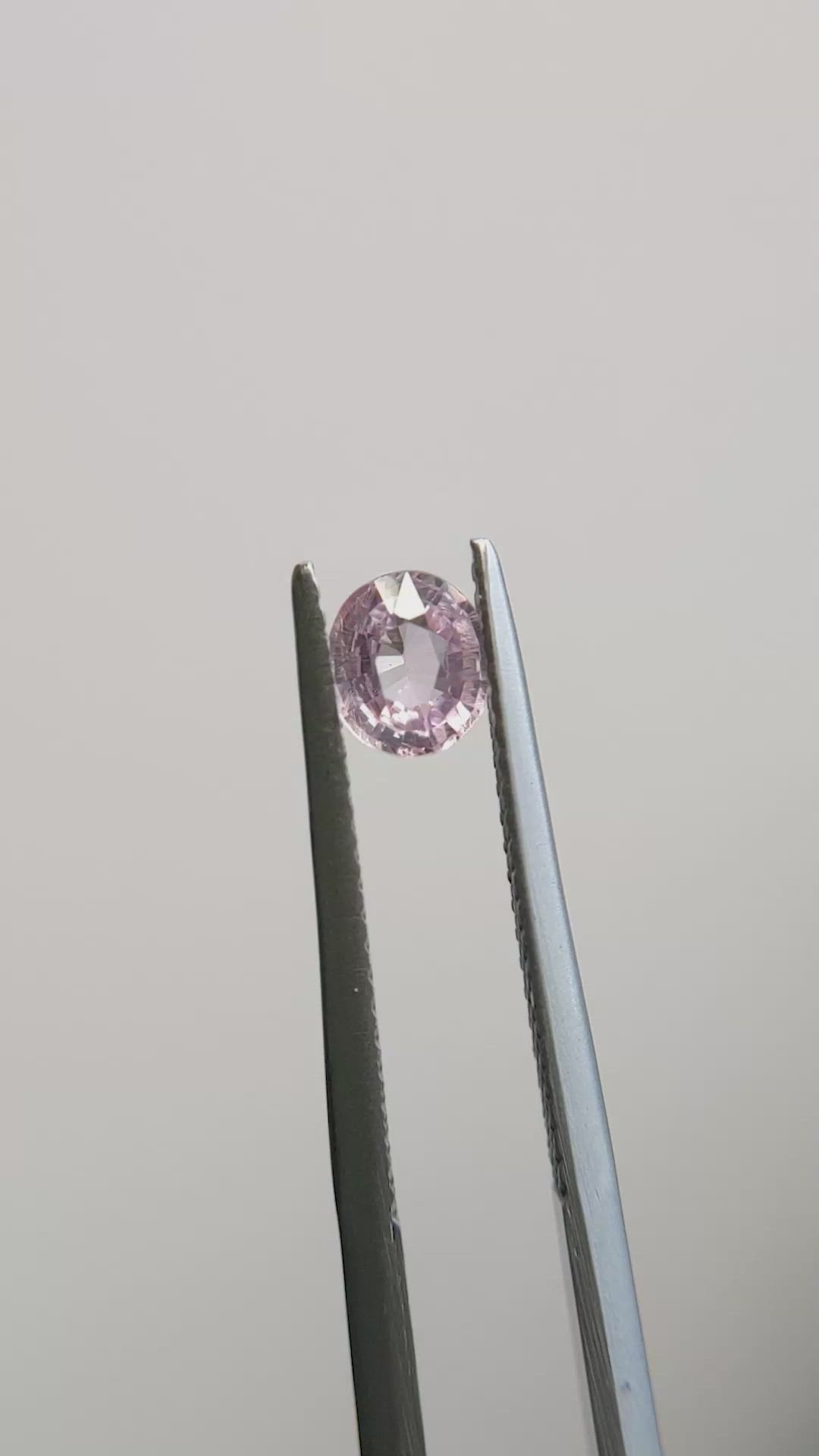 0.58 Ct. Pink Sapphire from Madagascar Size Video