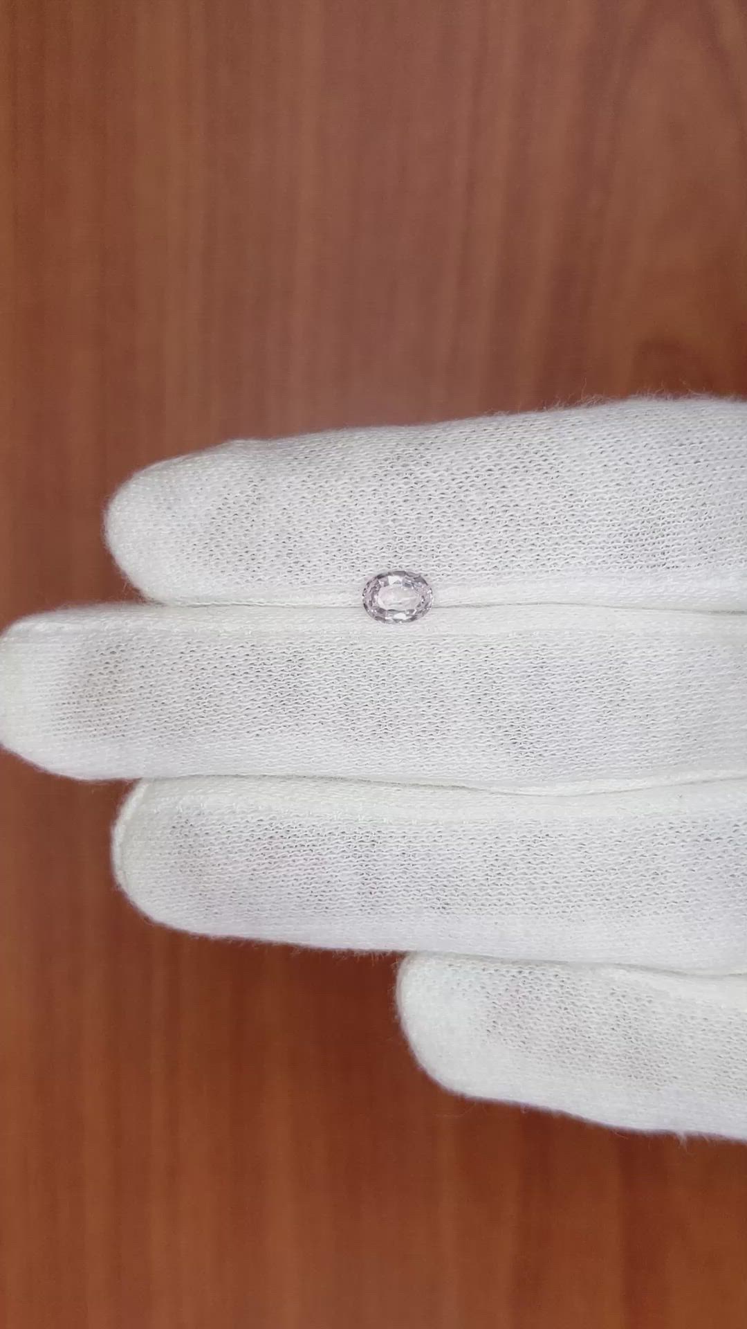 0.56 Ct. Pink Sapphire from Madagascar Size Video