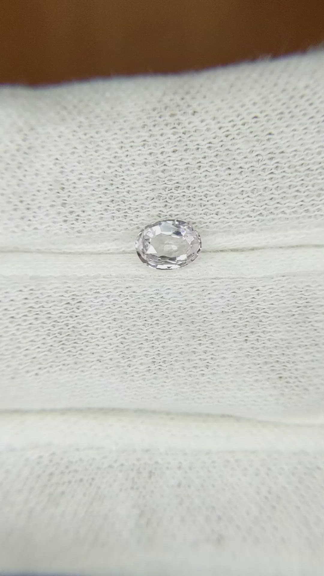 0.56 Ct. Pink Sapphire from Madagascar Size Video