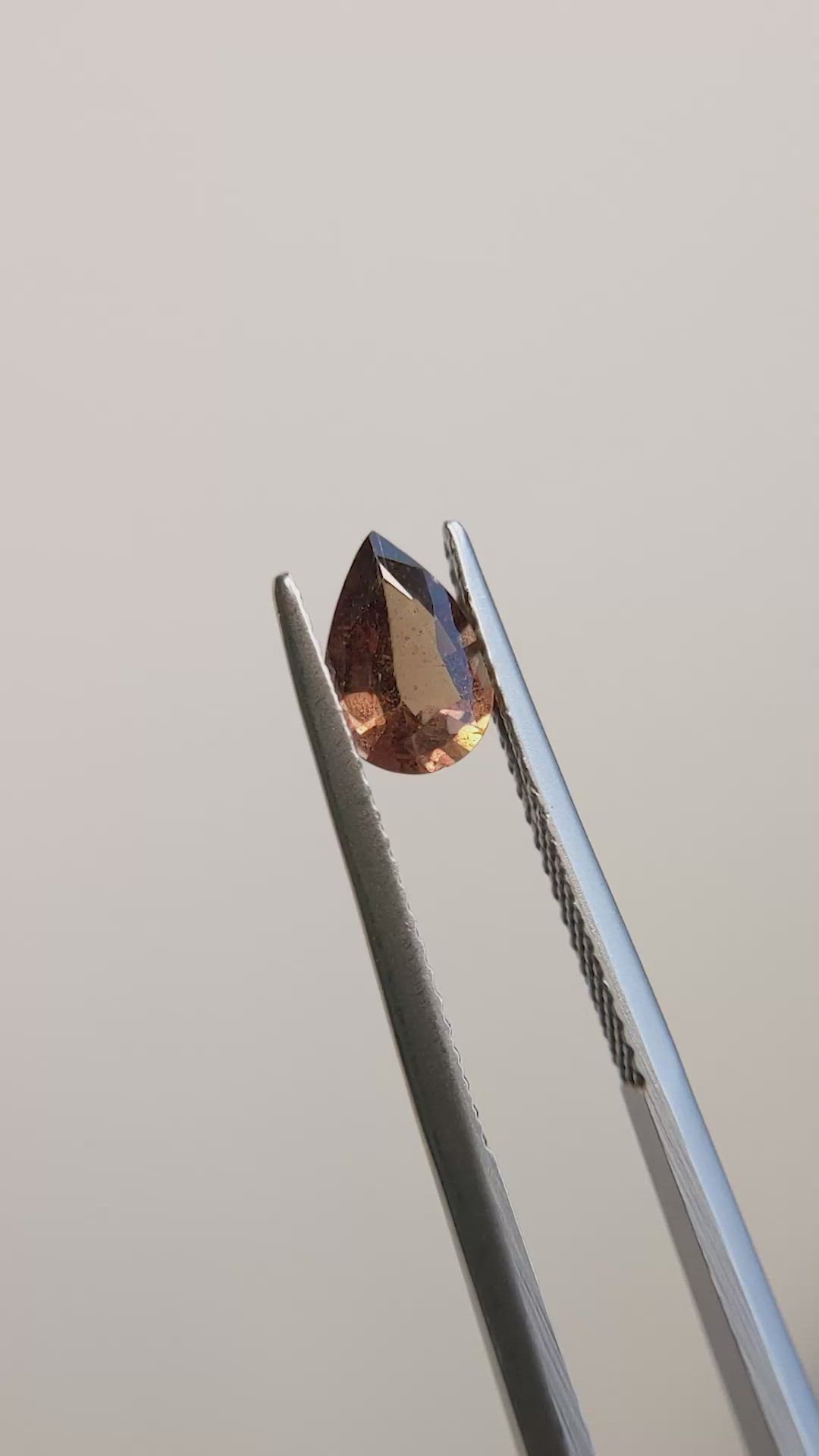0.85 Ct. Color Change Sapphire from Madagascar Size Video