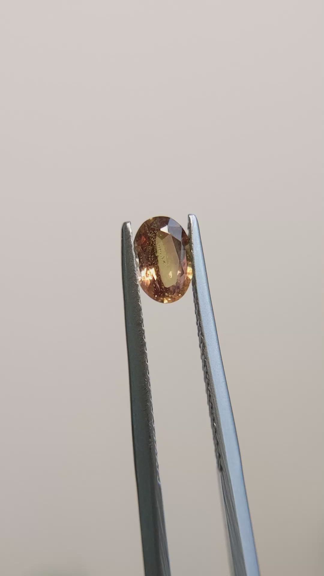 0.70 Ct. Color Change Sapphire from Madagascar Size Video