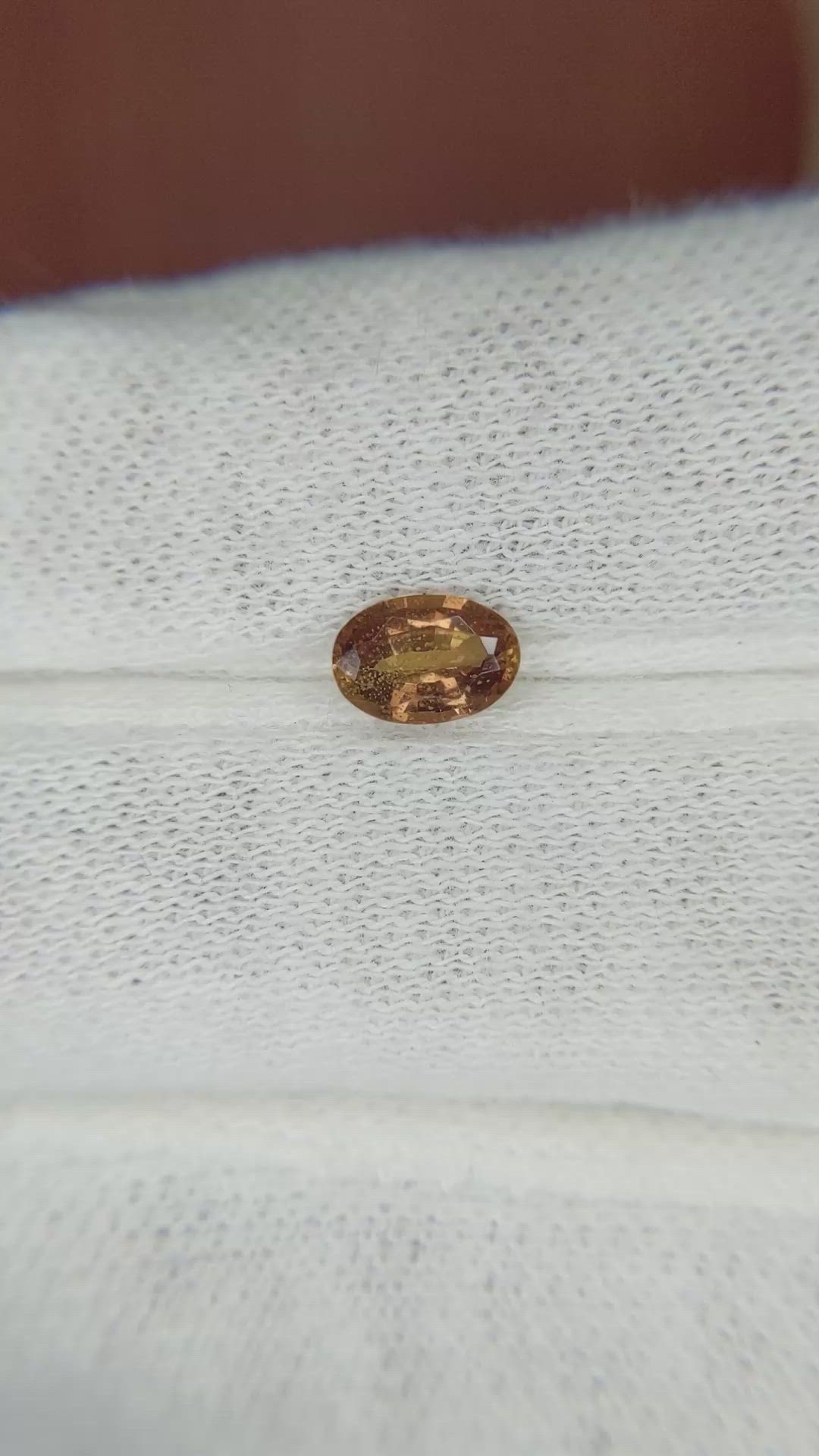 0.70 Ct. Color Change Sapphire from Madagascar Size Video