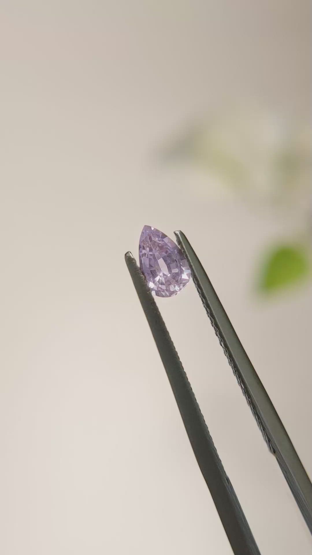 0.50 Ct. Pink Sapphire from Madagascar Size Video