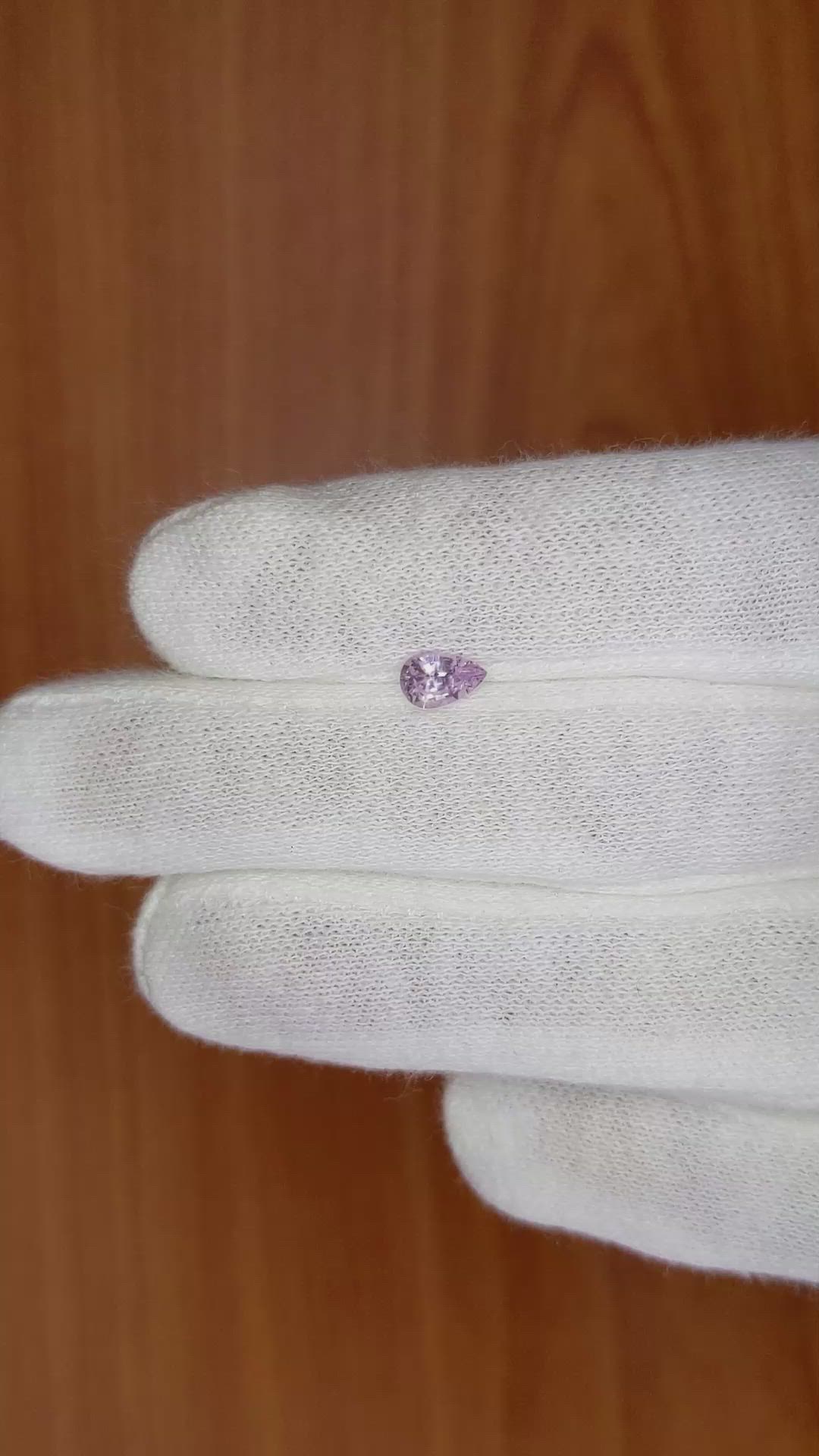 0.50 Ct. Pink Sapphire from Madagascar Size Video