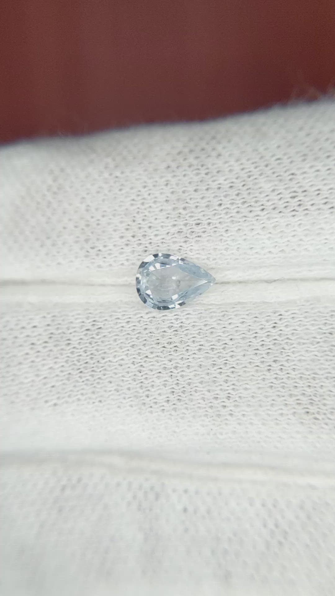 0.65 Ct. Blue Sapphire from Madagascar Size Video