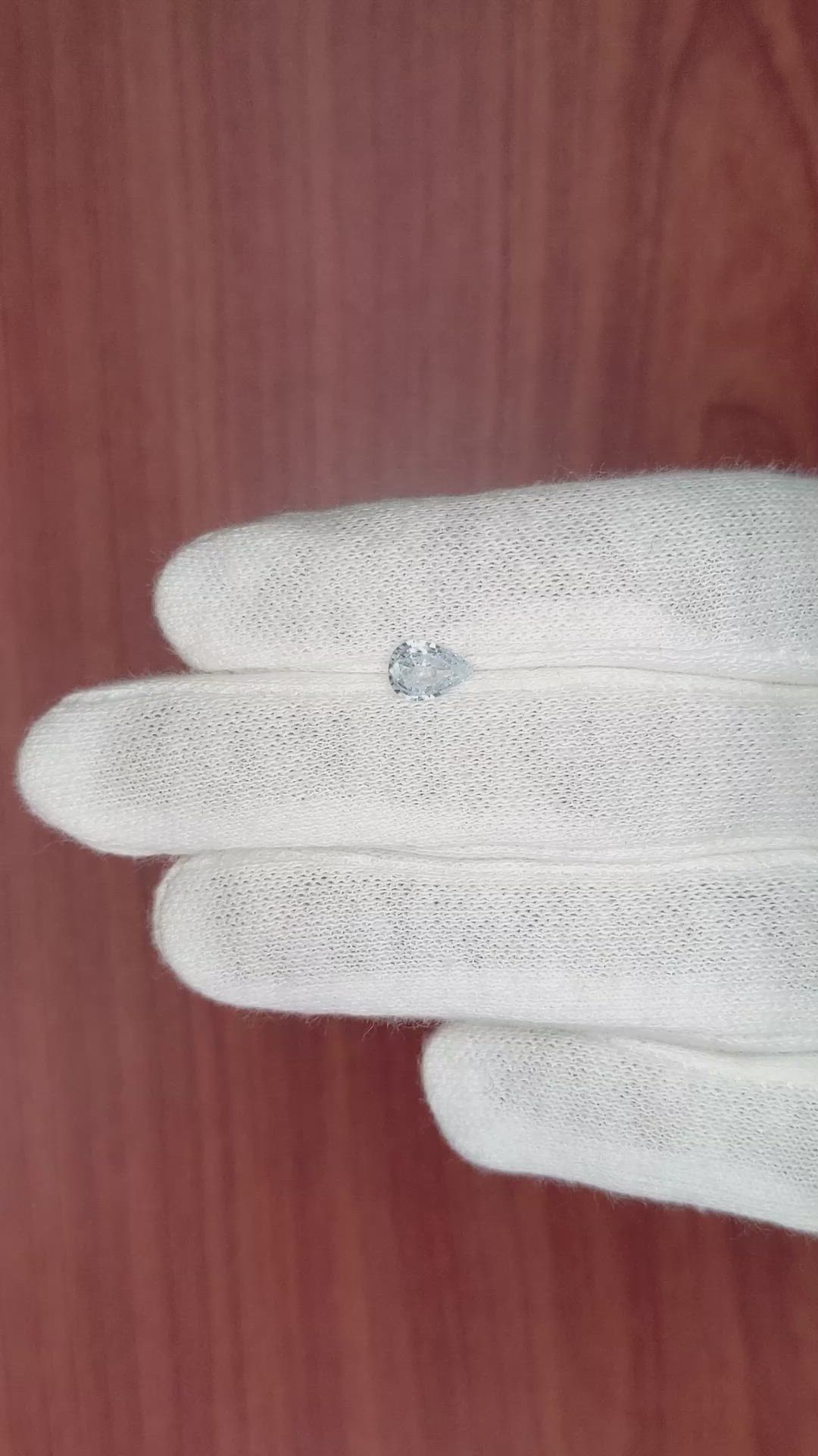 0.65 Ct. Blue Sapphire from Madagascar Size Video
