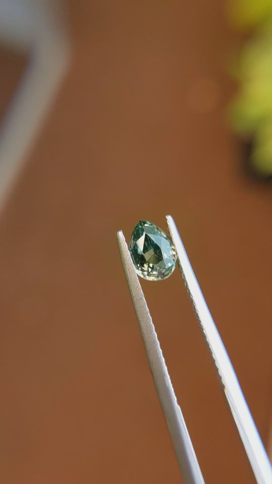 1.14 Ct. Sapphire from Madagascar Size Video