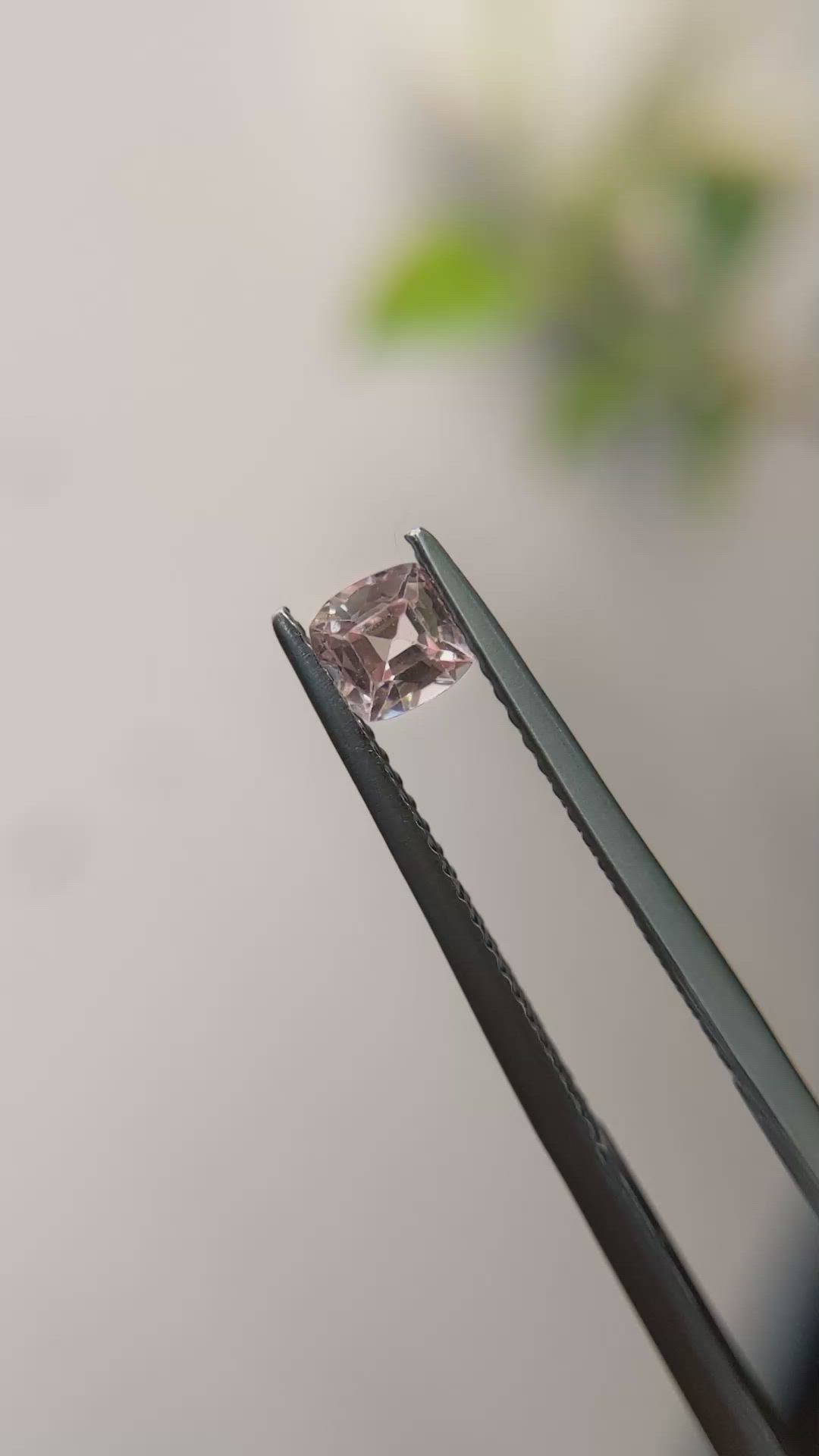 0.50 Ct. Peach Sapphire from Madagascar Size Video