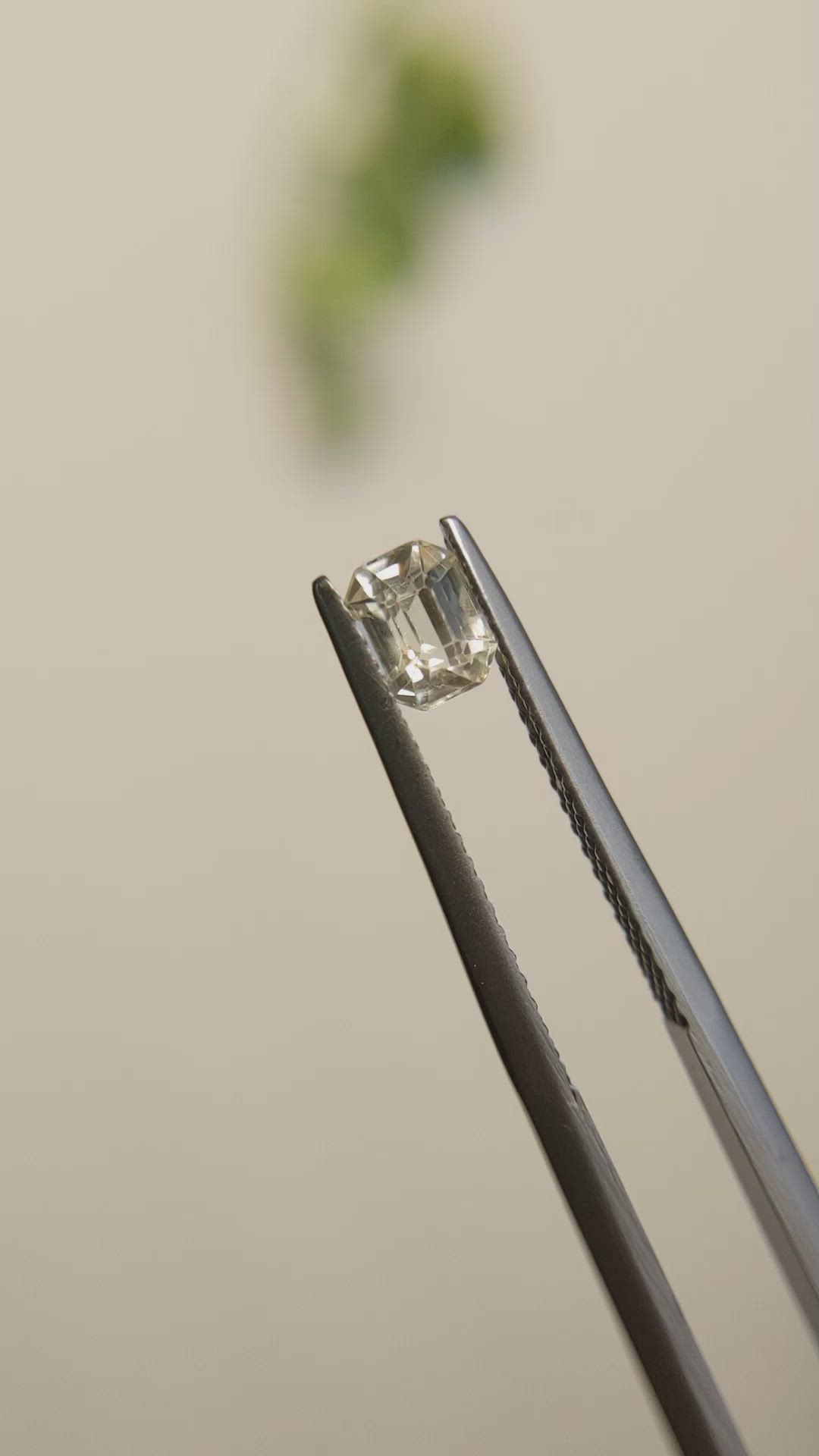 0.75 Ct. Yellow Sapphire from Madagascar Size Video