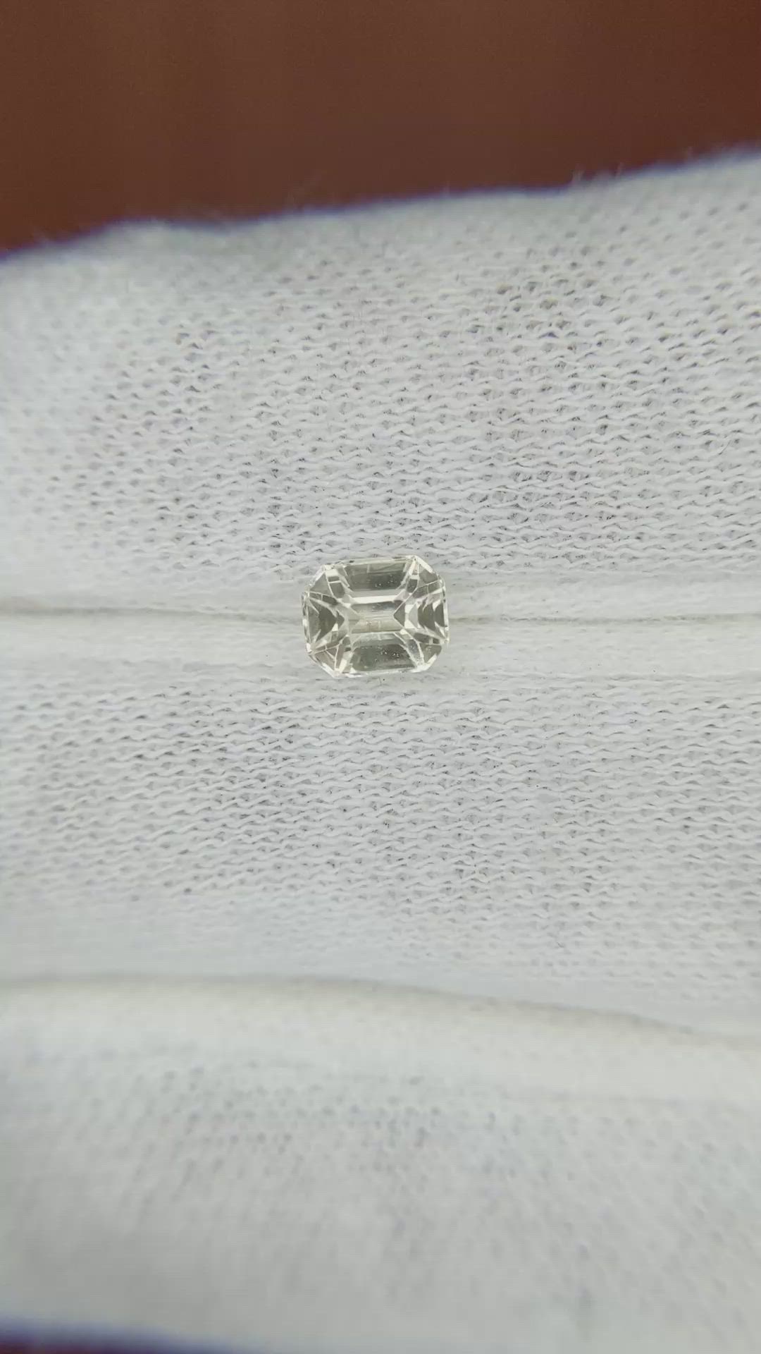 0.75 Ct. Yellow Sapphire from Madagascar Size Video