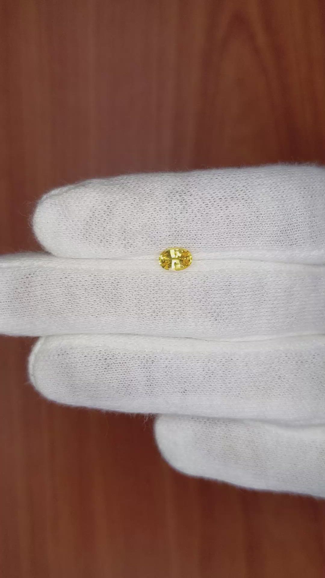 0.55 Ct. Sapphire from Madagascar Size Video