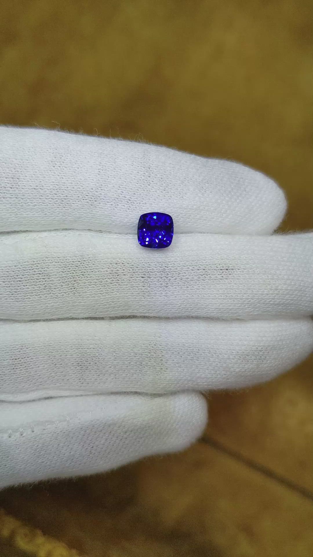 1.69 Ct. Blue Sapphire from Madagascar Size Video