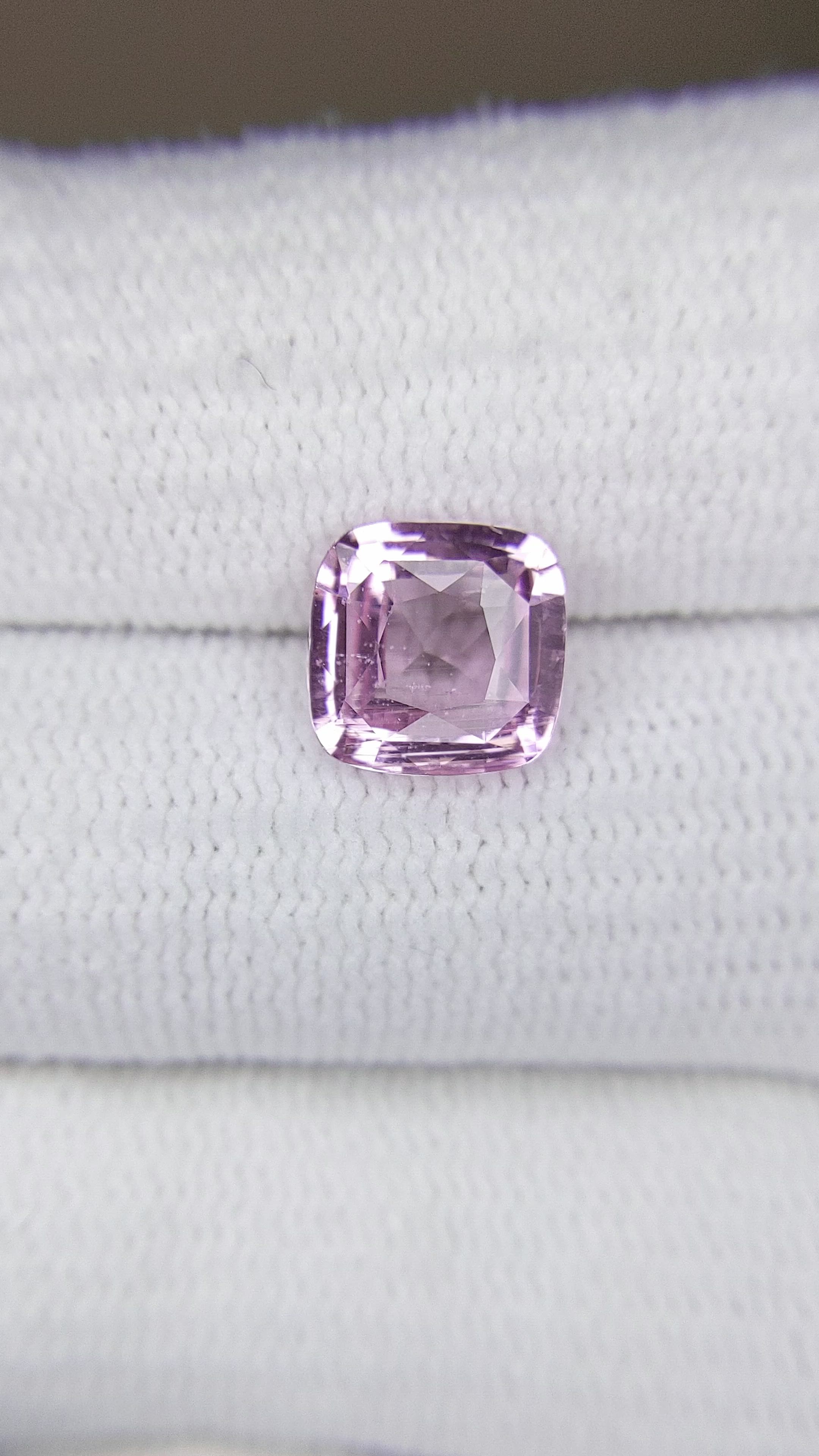 2.02 Ct. Pink Sapphire from Ceylon (Sri Lanka) Size Video