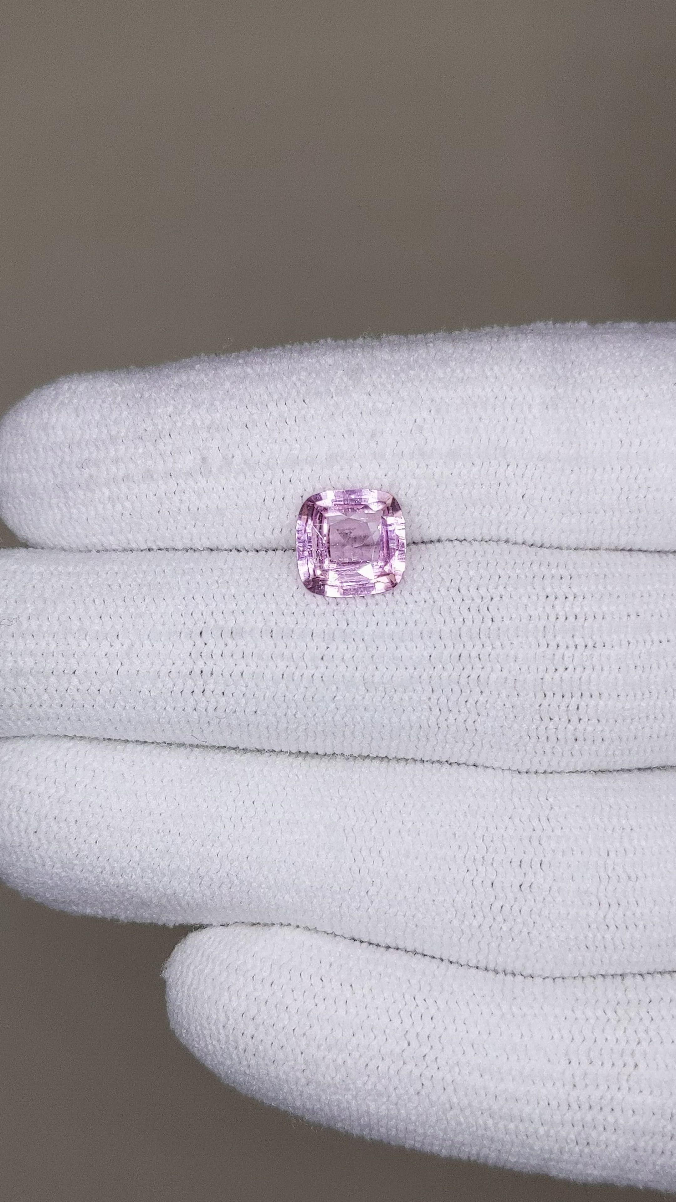 2.02 Ct. Pink Sapphire from Ceylon (Sri Lanka) Size Video