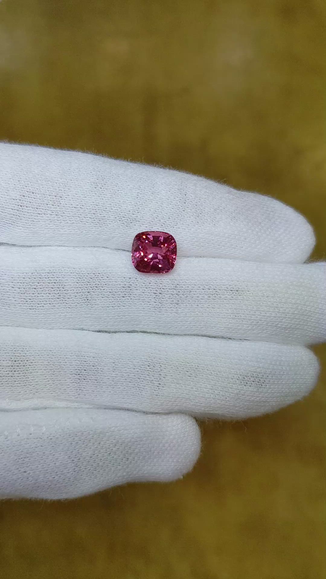3.06 Ct. Padparadscha Sapphire from Madagascar Size Video