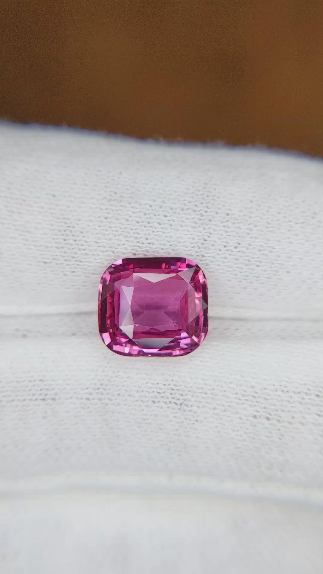 4.05 Ct. Padparadscha Sapphire from Madagascar Size Video