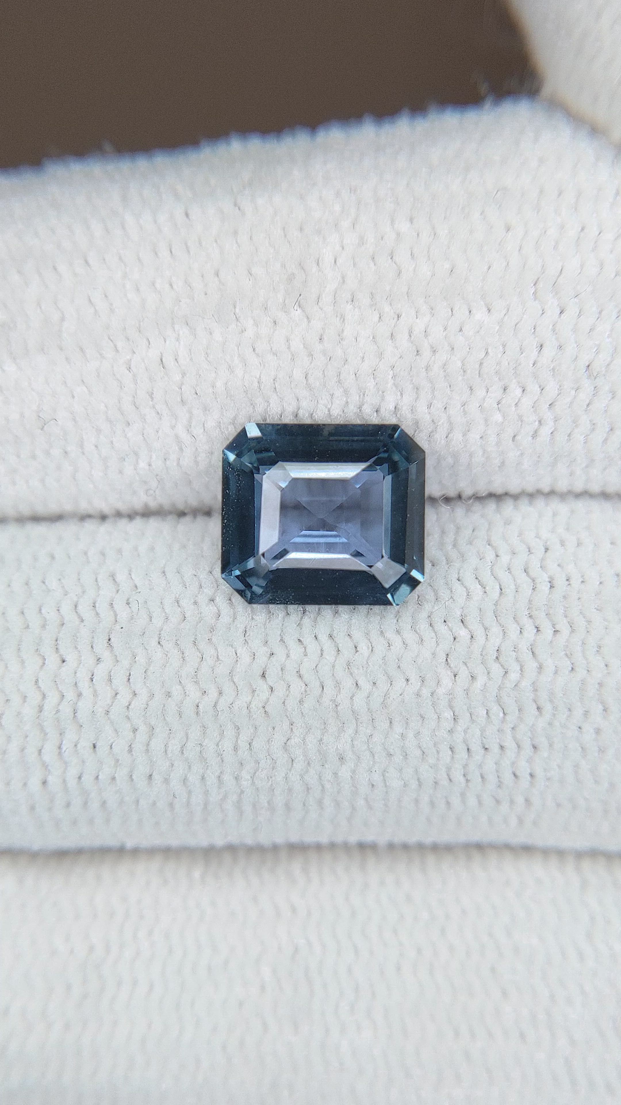 1.79 Ct. Greenish Blue Sapphire from Ceylon (Sri Lanka) Size Video