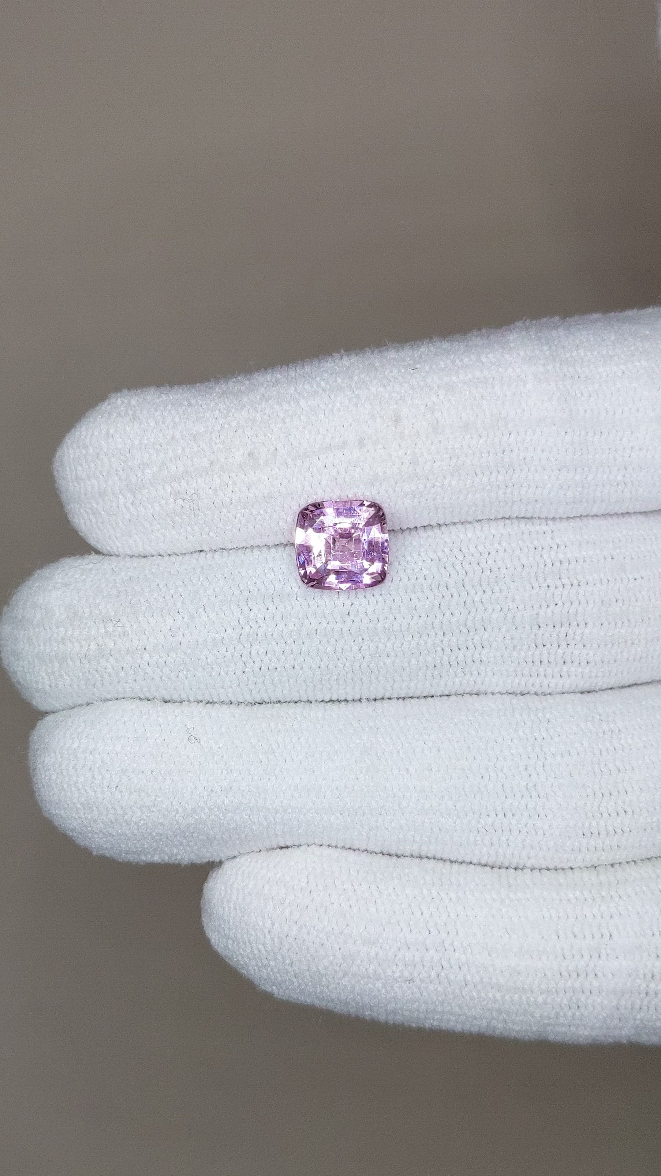 2.08 Ct. Pink Sapphire from Ceylon (Sri Lanka) Size Video