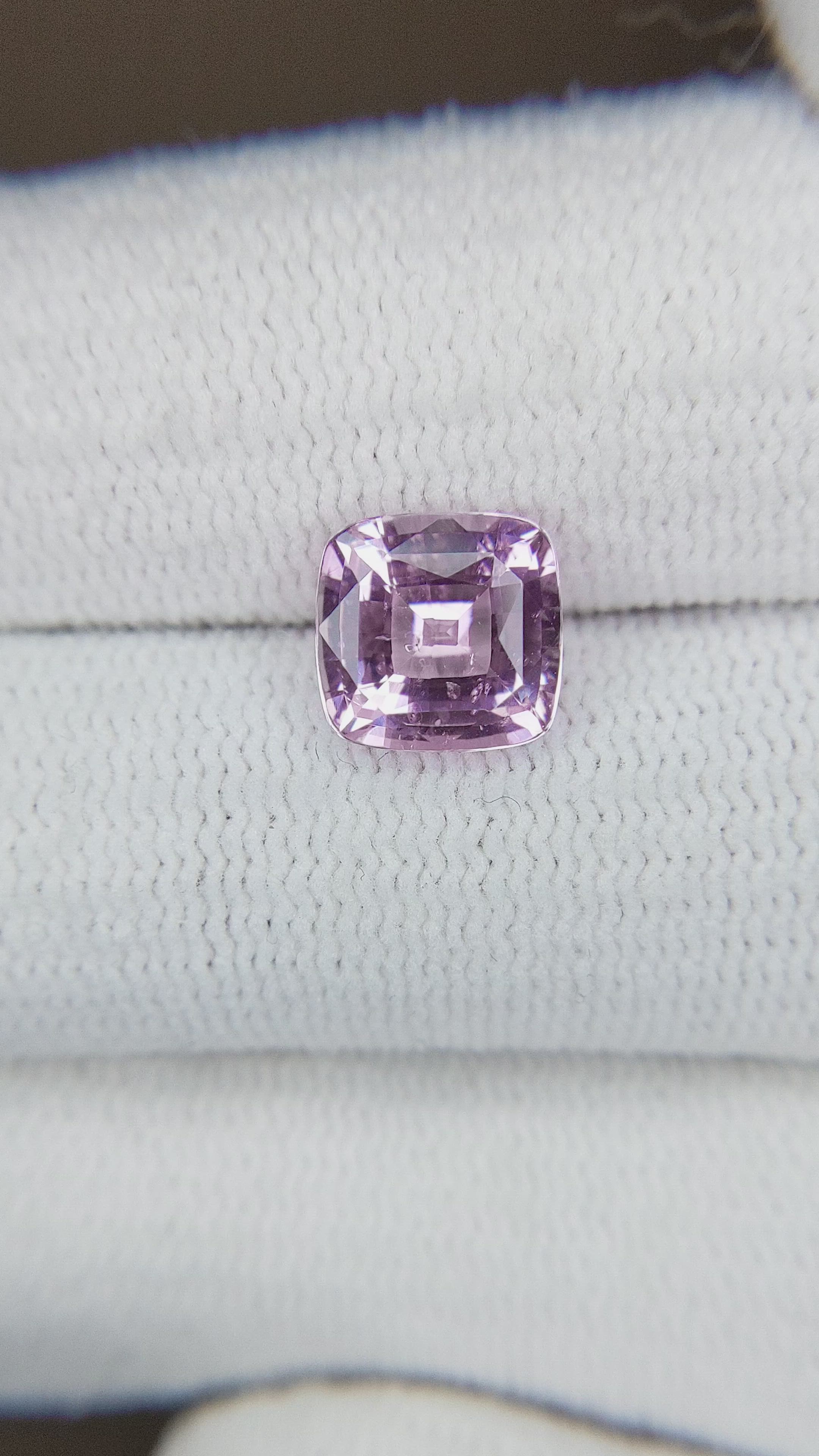 2.08 Ct. Pink Sapphire from Ceylon (Sri Lanka) Size Video