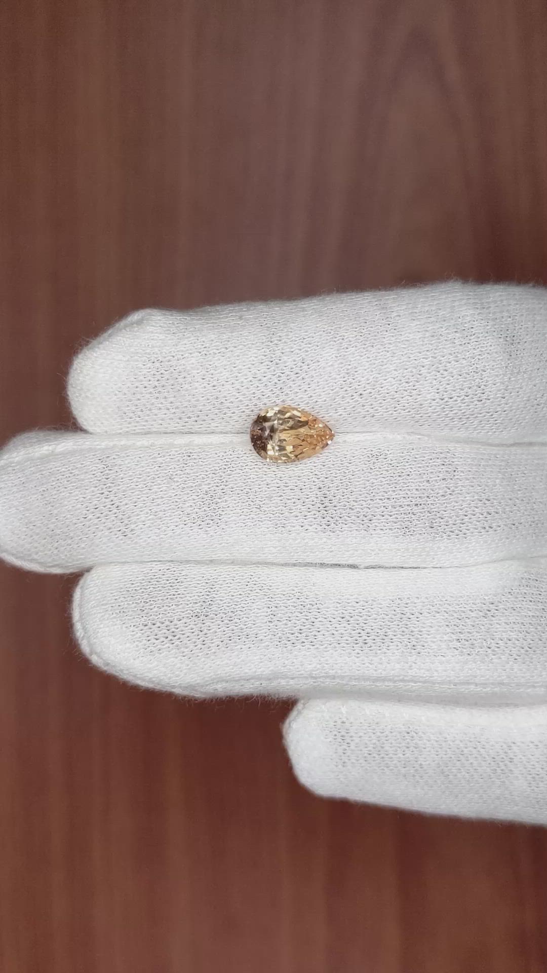 2.32 Ct. Padparadscha Sapphire from Madagascar Size Video