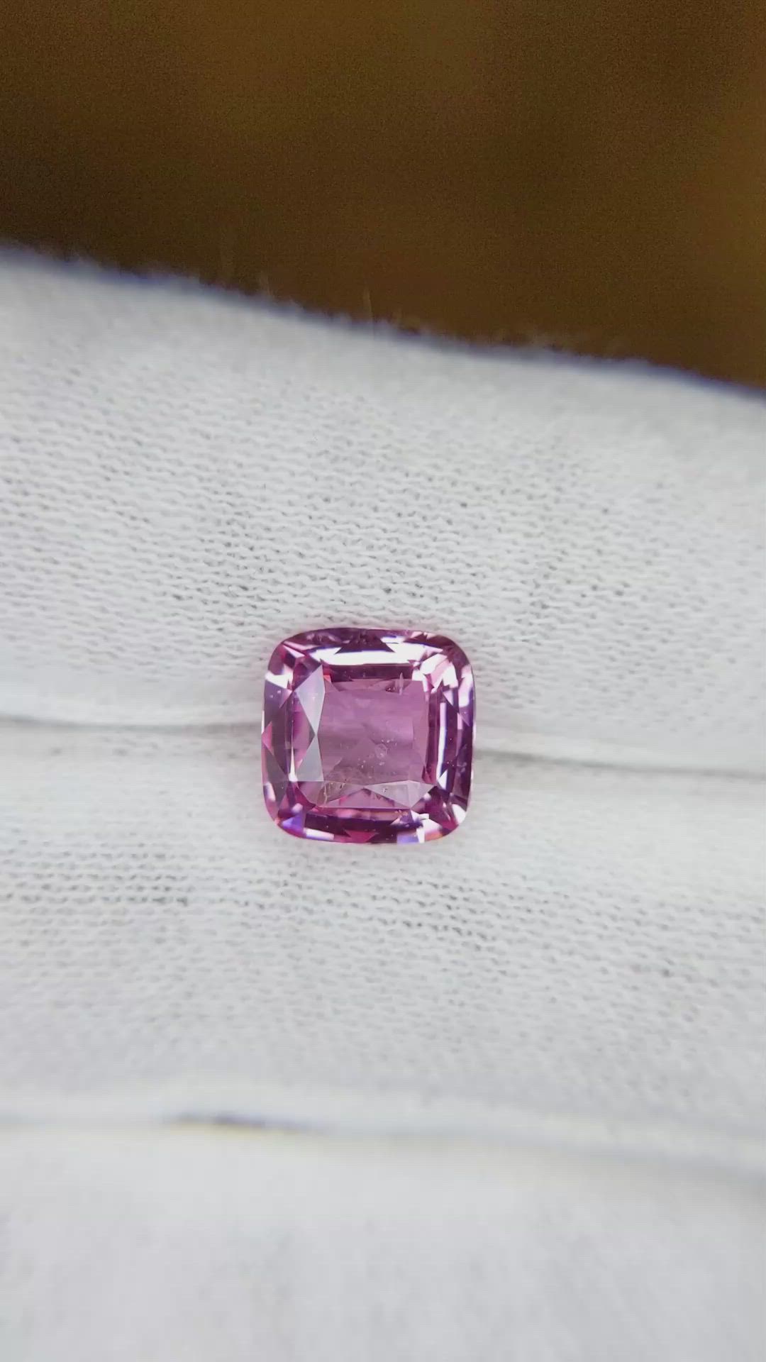 2.94 Ct. Pink Sapphire from Madagascar Size Video