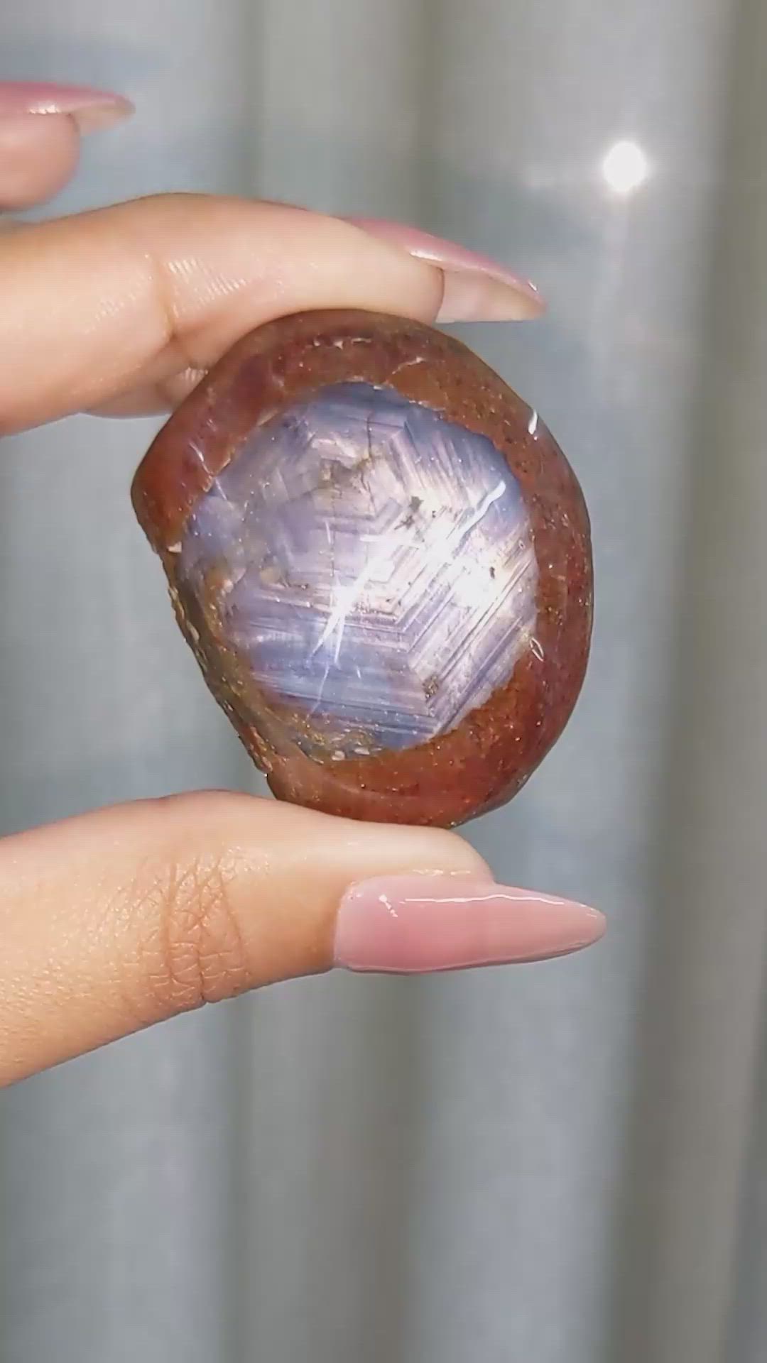 307.41 Ct. Bi Color Star Sapphire from Burma (Myanmar) Size Video