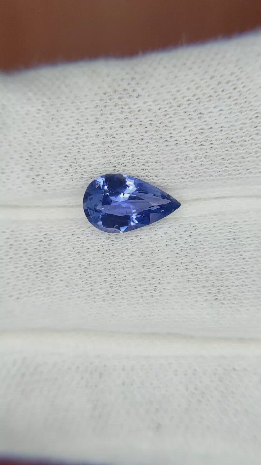 1.82 Ct. Blue Sapphire from Ceylon (Sri Lanka) Size Video