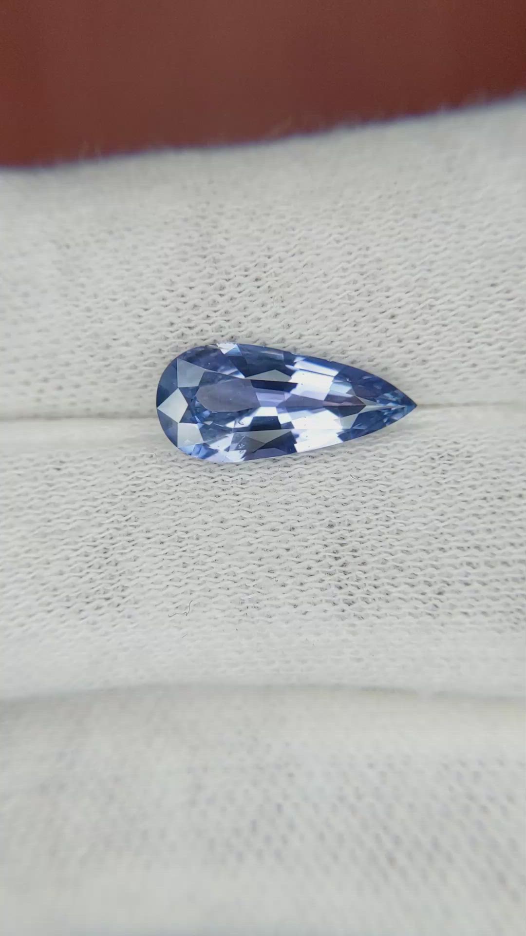 2.68 Ct. Blue Sapphire from Ceylon (Sri Lanka) Size Video