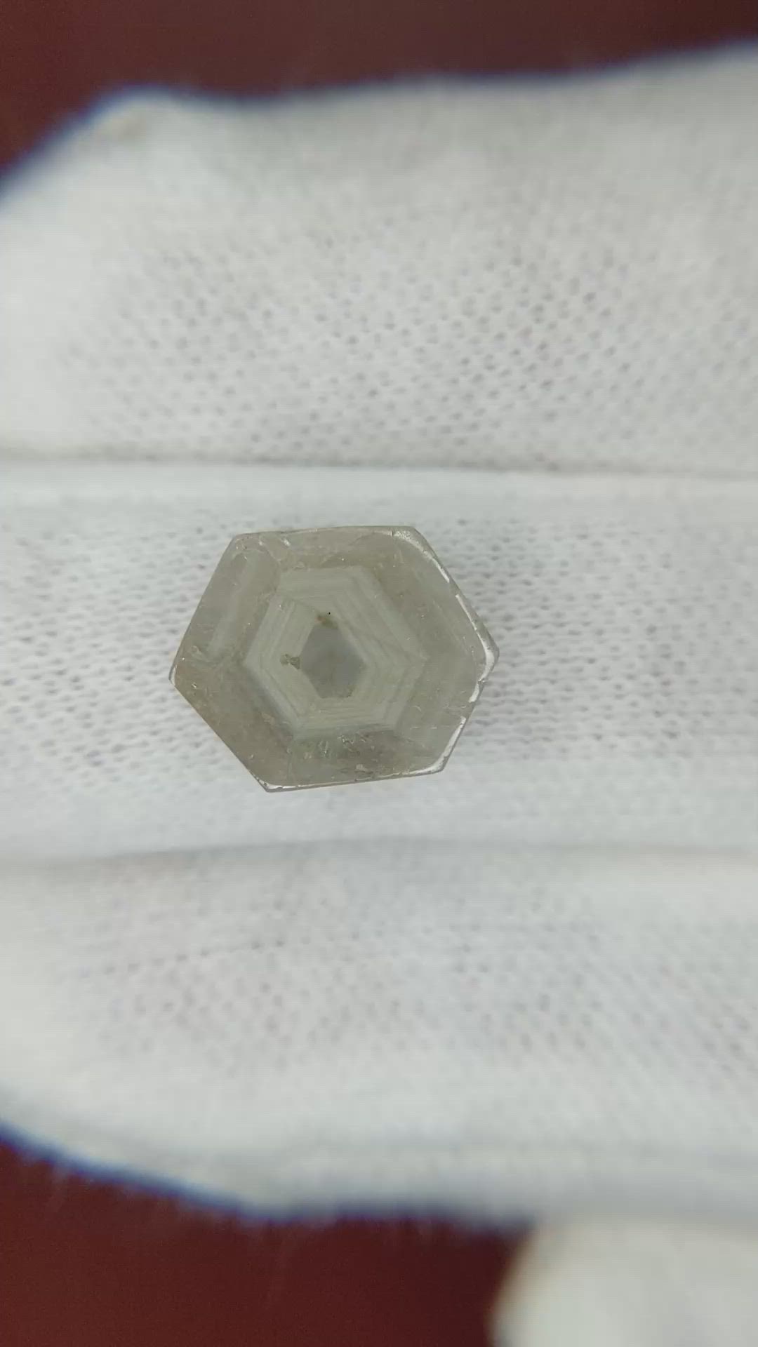 7.40 Ct. Grey Sapphire from Burma (Myanmar) Size Video