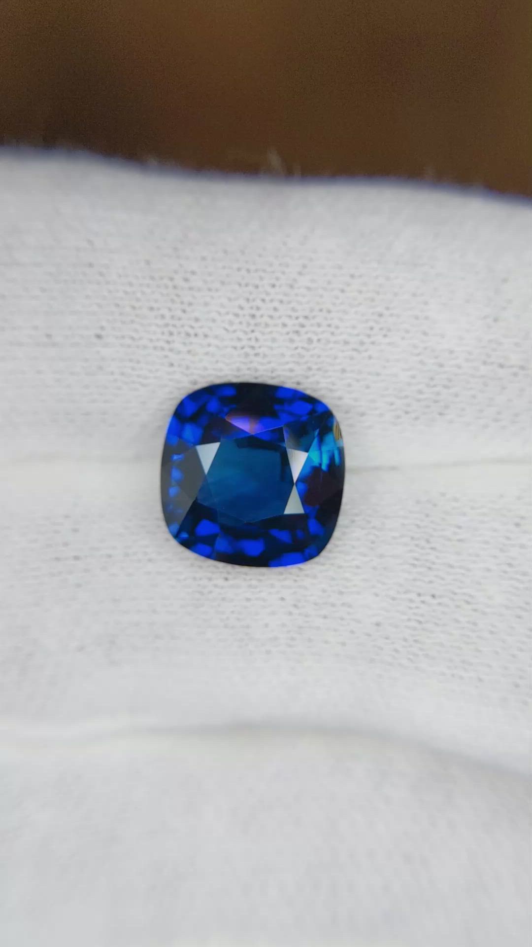 5.40 Ct. Blue Sapphire from Madagascar Size Video