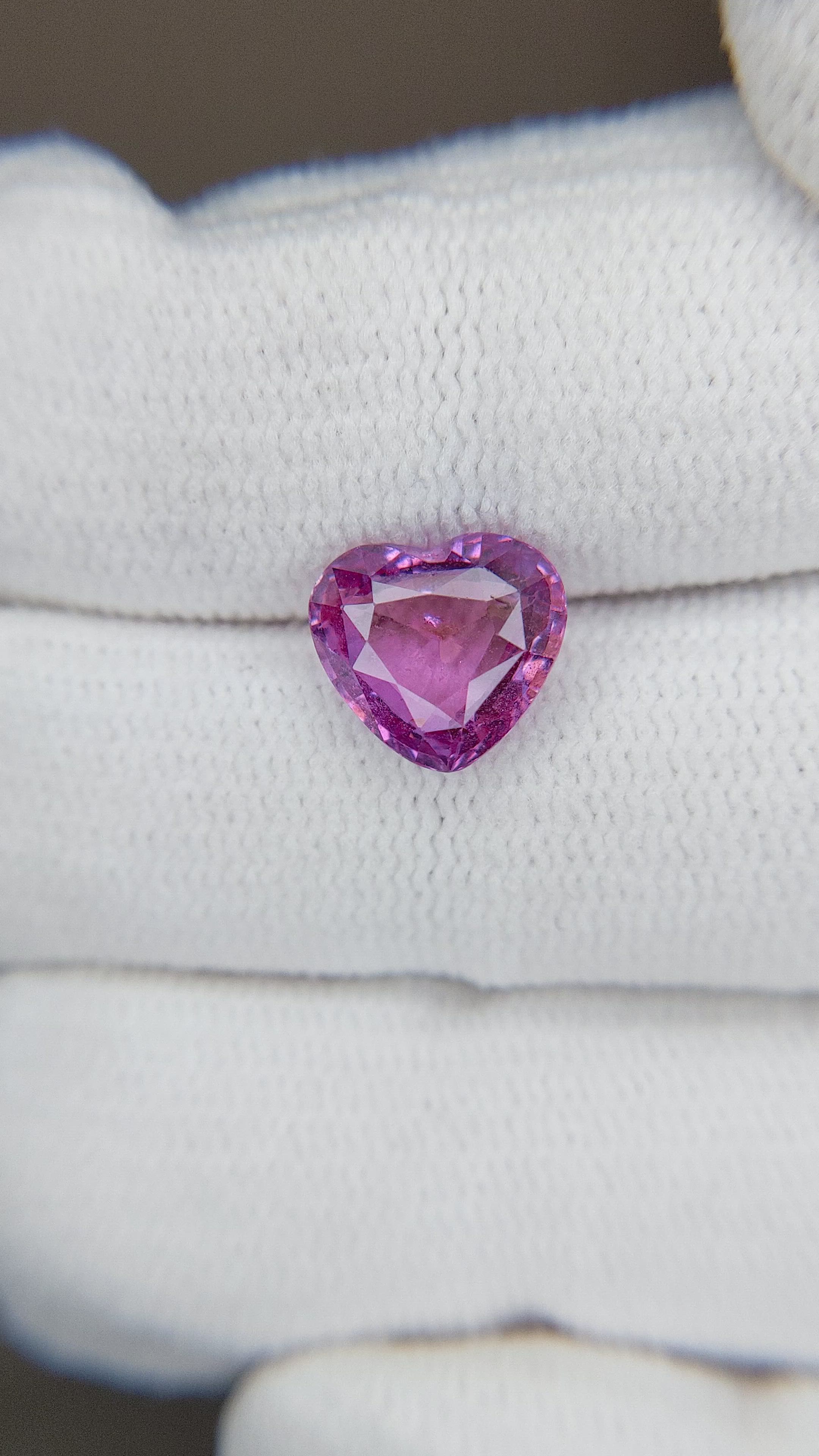 2.41 Ct. Purple Sapphire from Ceylon (Sri Lanka) Size Video