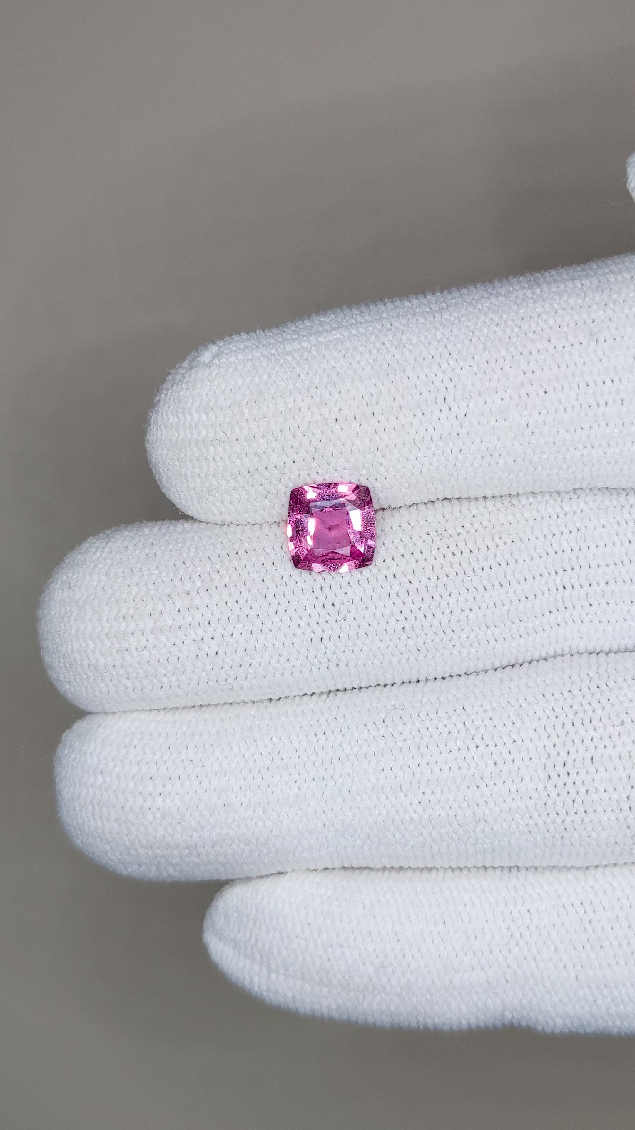 1.45 Ct. Pink Sapphire from Madagascar Size Video