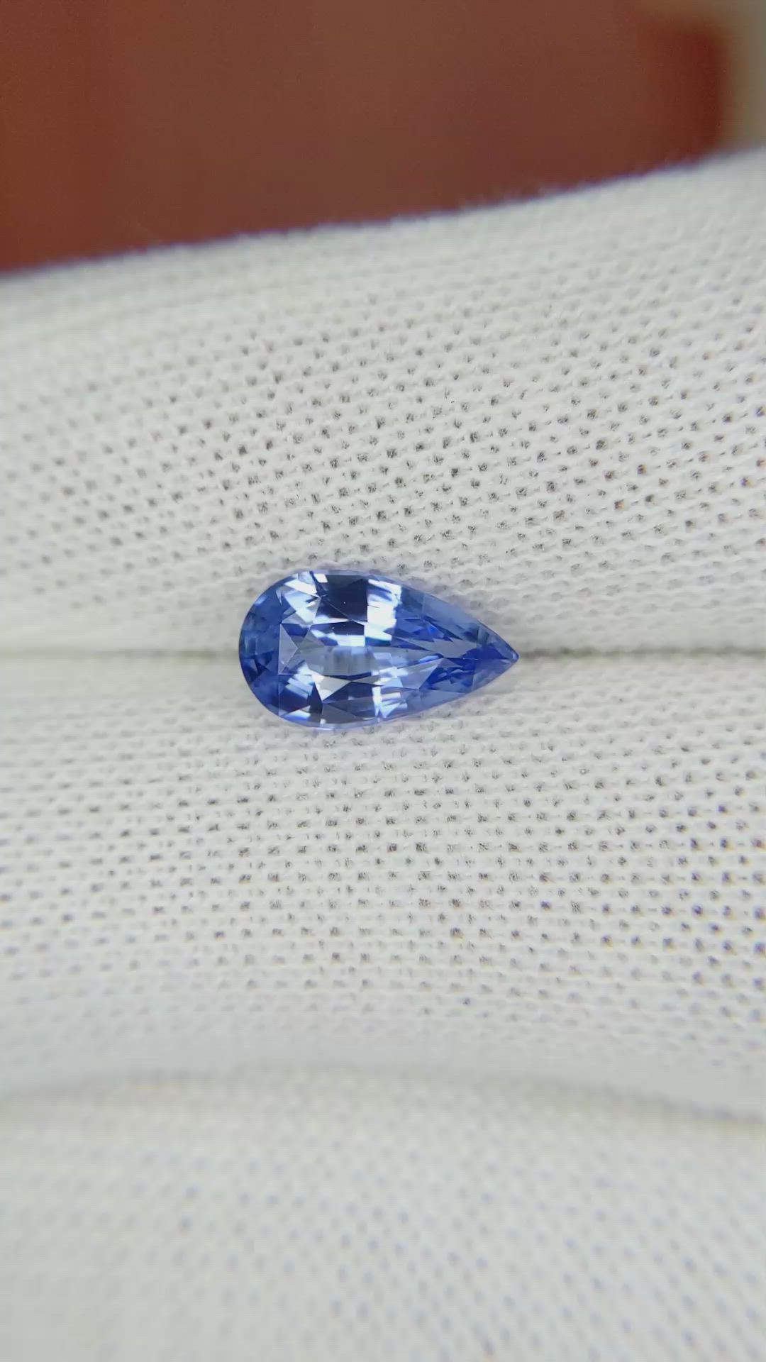2.06 Ct. Blue Sapphire from Ceylon (Sri Lanka) Size Video