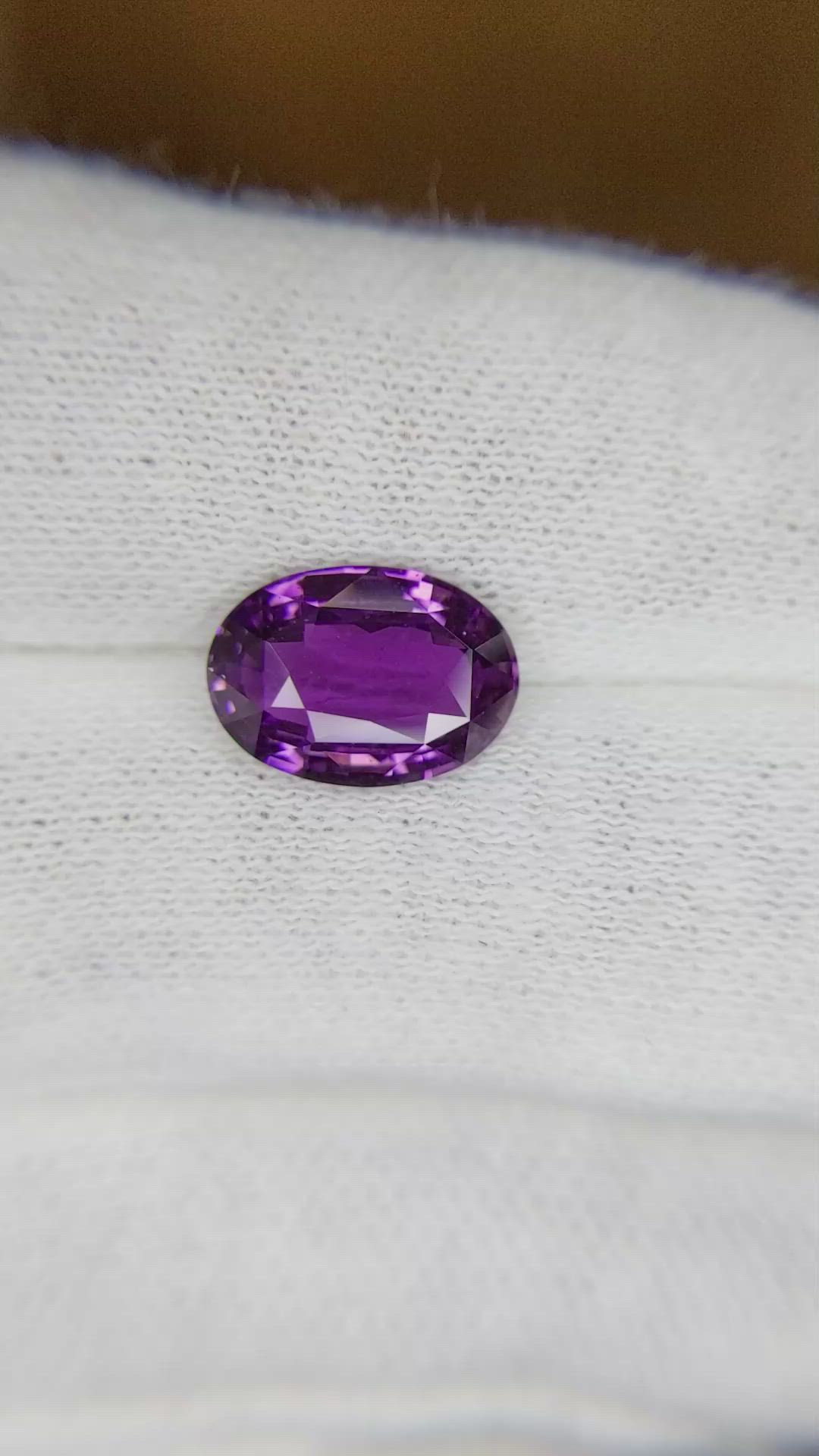 3.29 Ct. Sapphire from Madagascar Size Video
