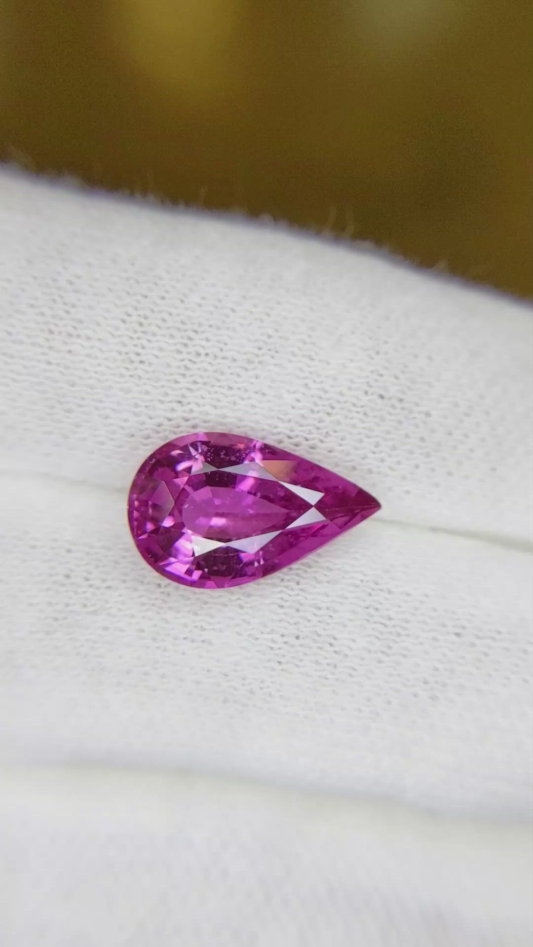 5.08 Ct. Pink Sapphire from Ceylon (Sri Lanka) Size Video