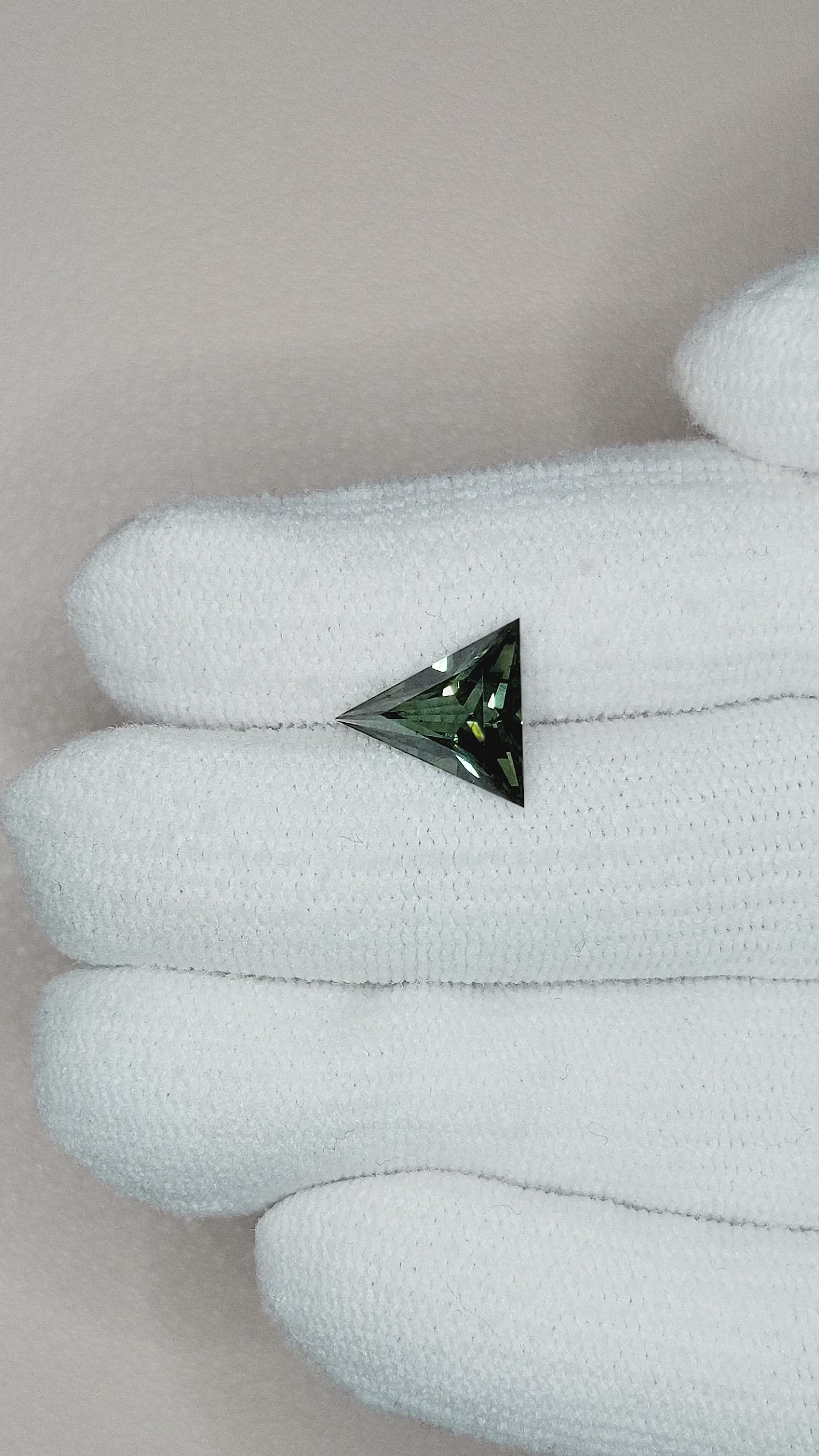 2.15 Ct. Bluish Green Sapphire from Australia Size Video