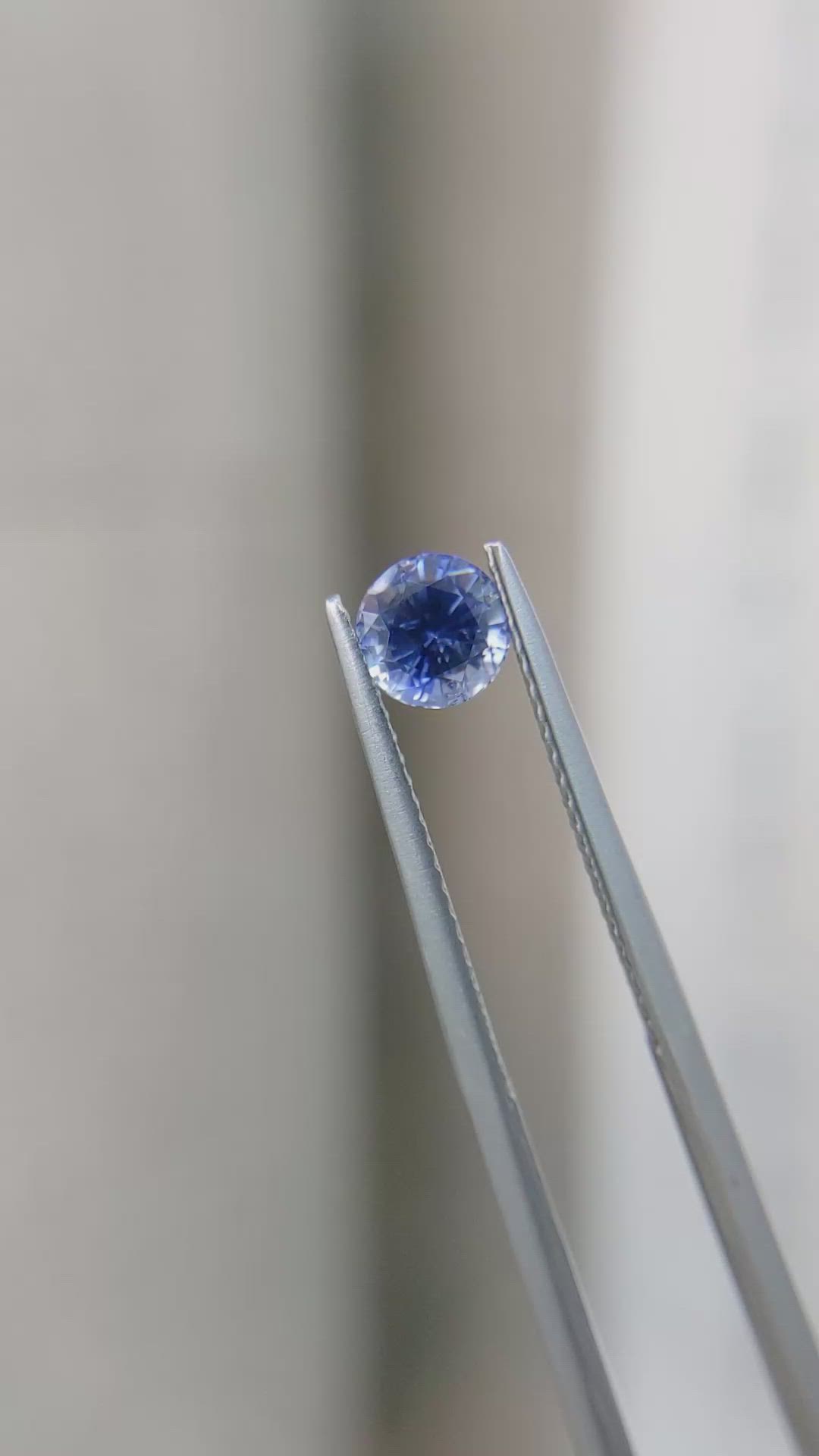 1.05 Ct. Blue Sapphire from Ceylon (Sri Lanka) Size Video