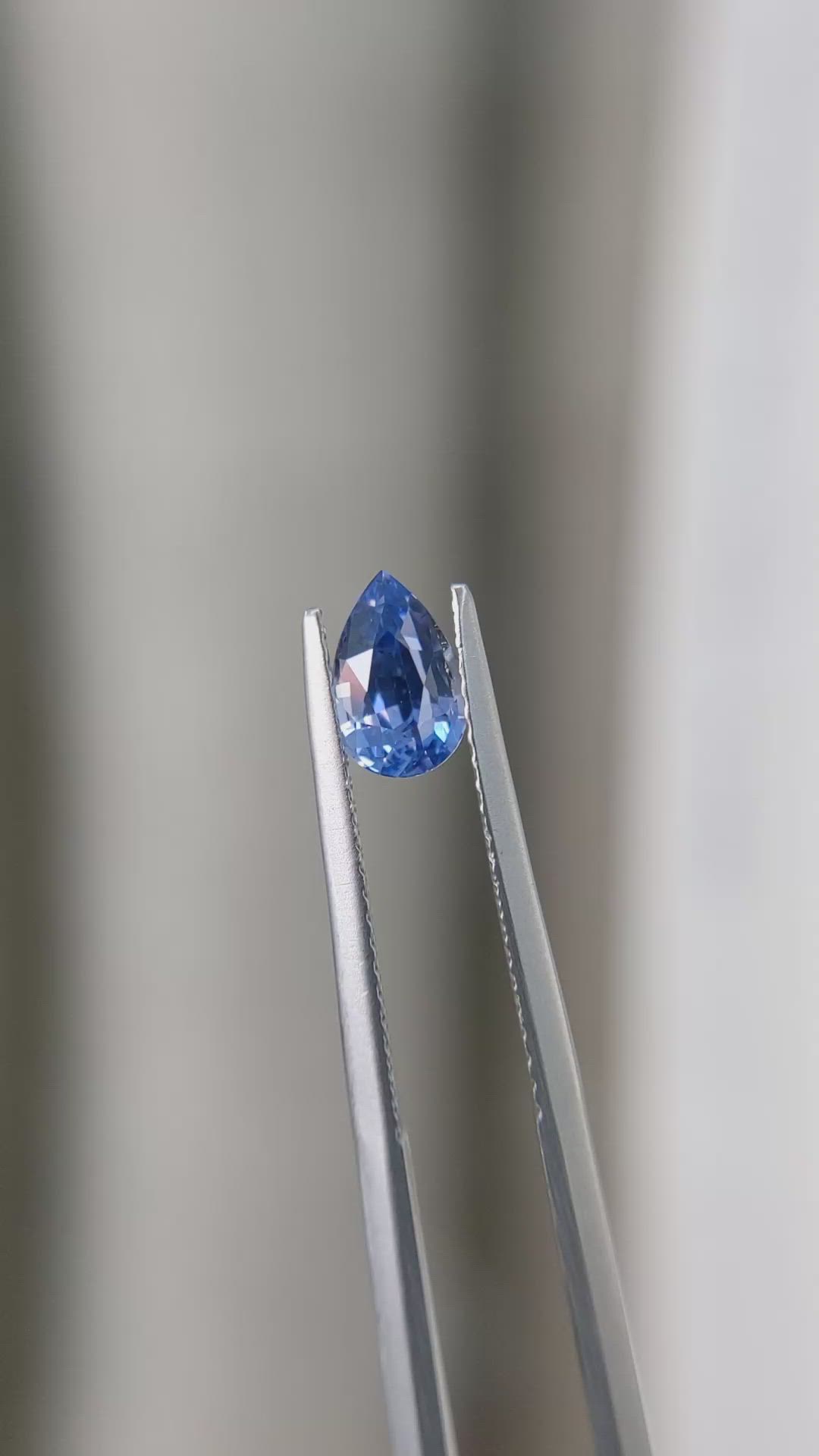 1.19 Ct. Blue Sapphire from Ceylon (Sri Lanka) Size Video
