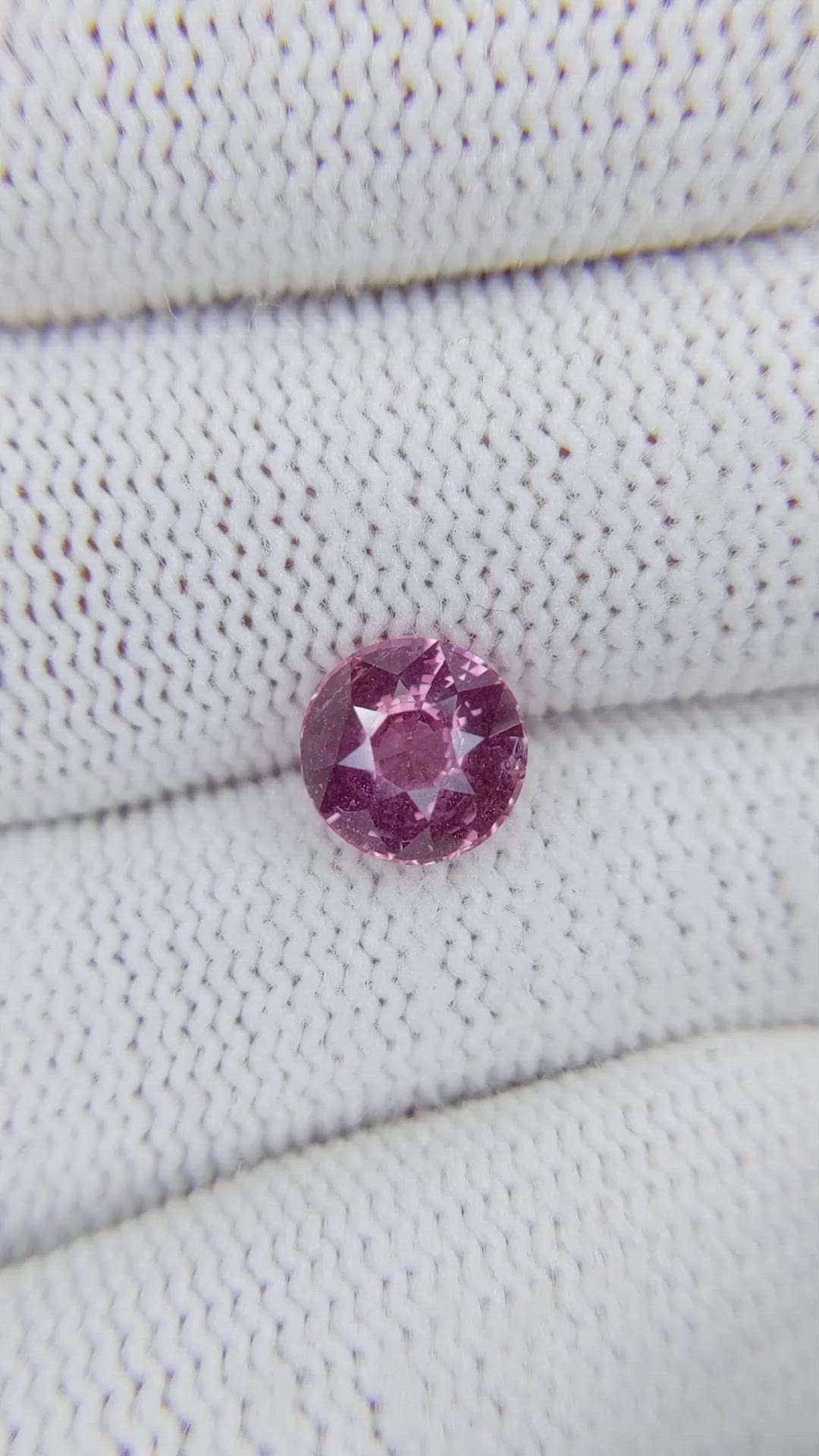 2.52 Ct. Pink Sapphire from Madagascar Size Video