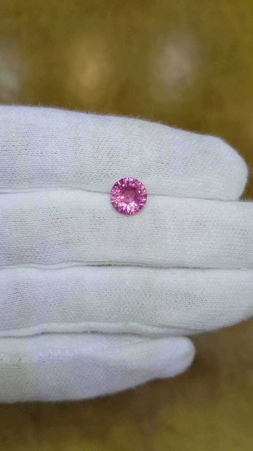 2.52 Ct. Pink Sapphire from Madagascar Size Video