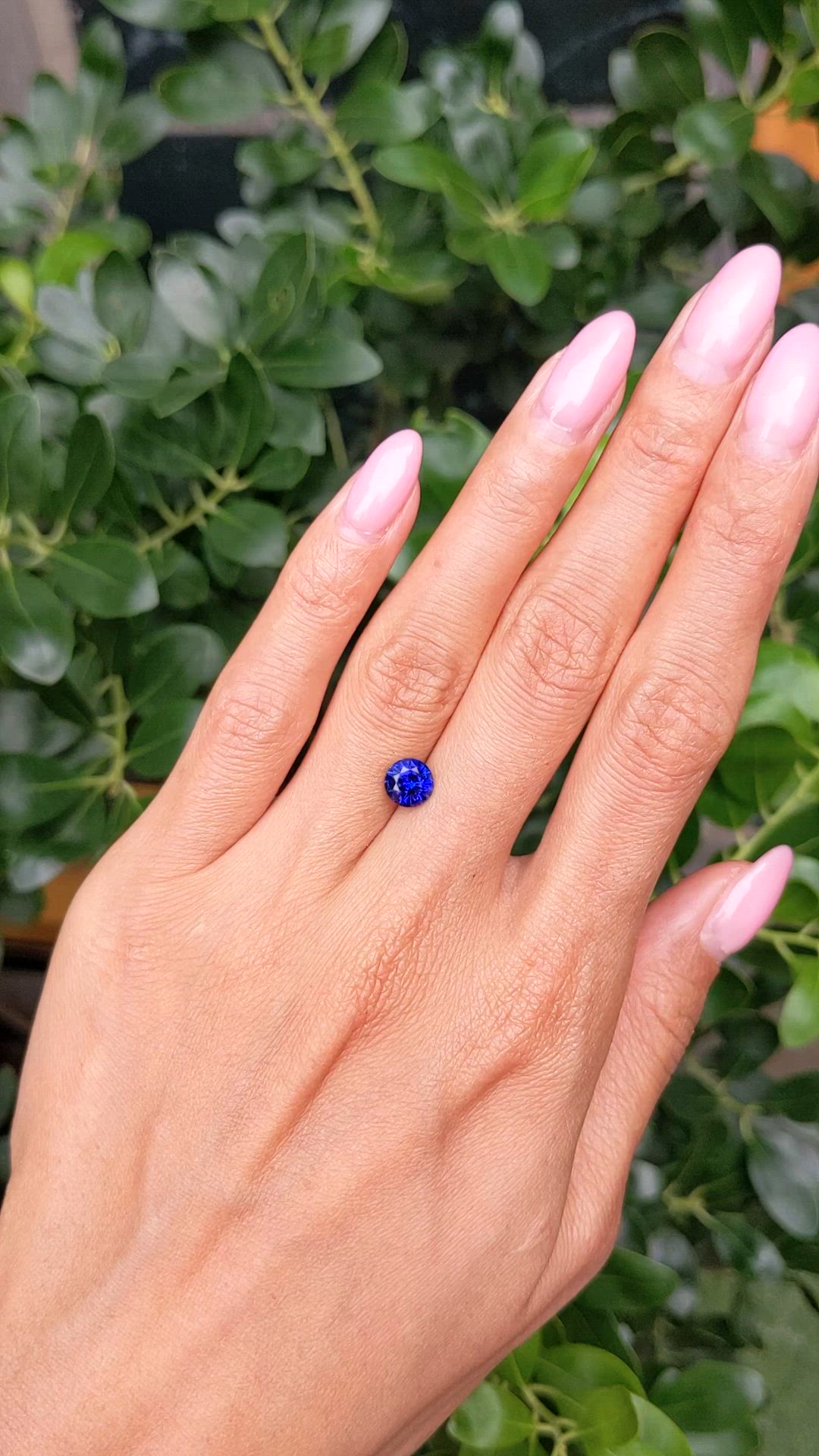 1.46 Ct. Blue Sapphire from Ceylon (Sri Lanka) Size Video