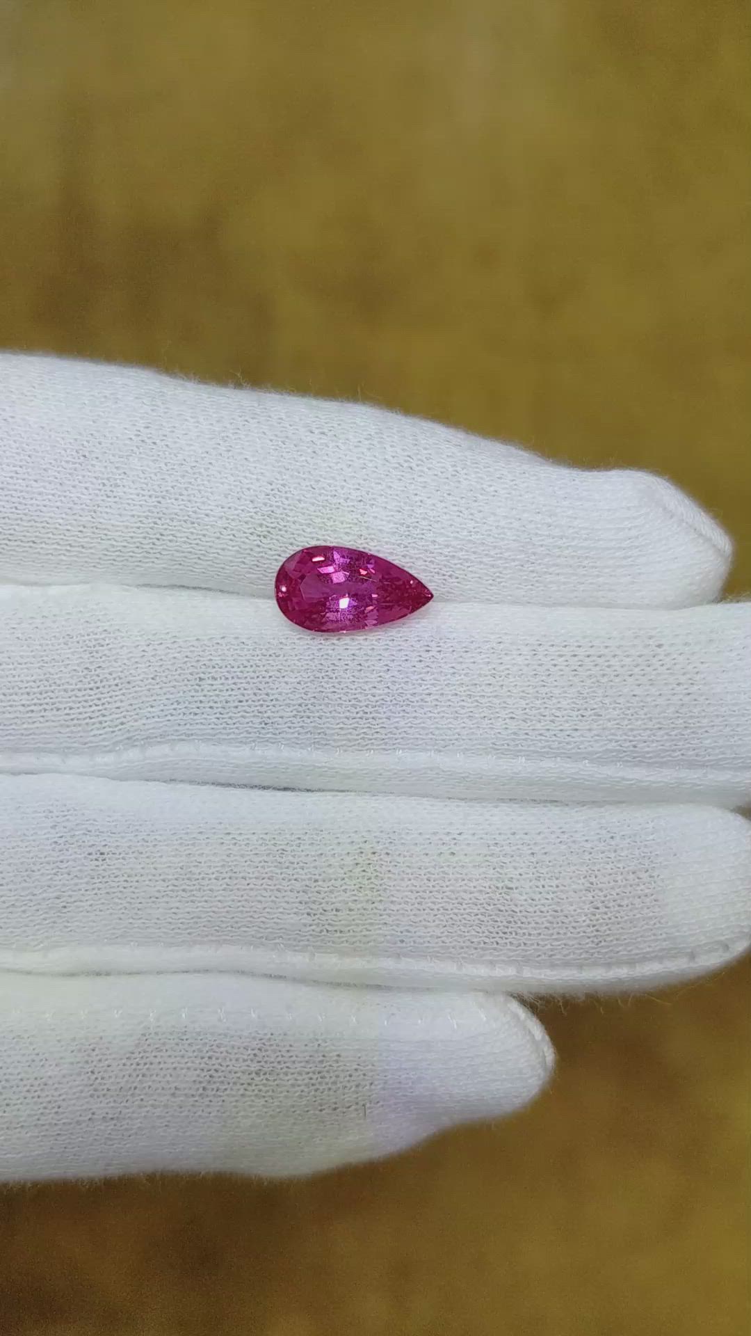 3.02 Ct. Pink Sapphire from Ceylon (Sri Lanka) Size Video