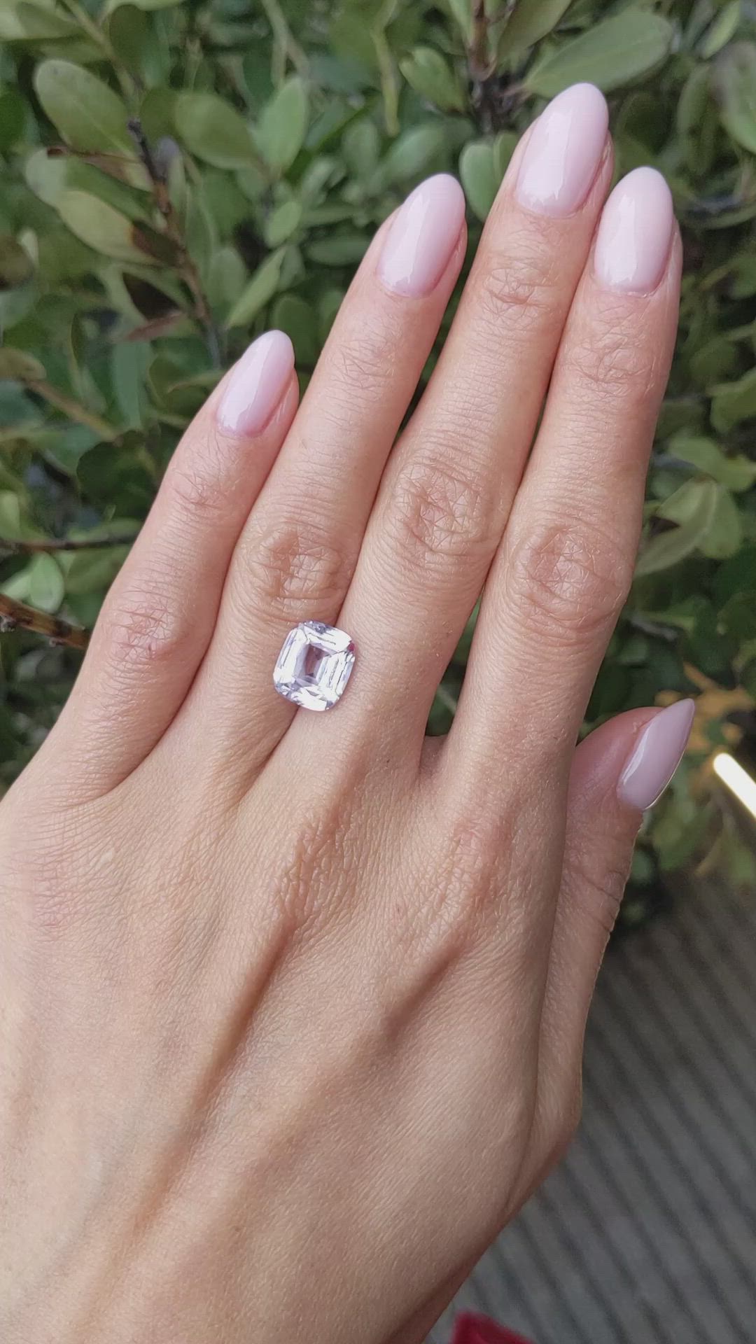 5.20 Ct. Pink Sapphire from Madagascar Size Video