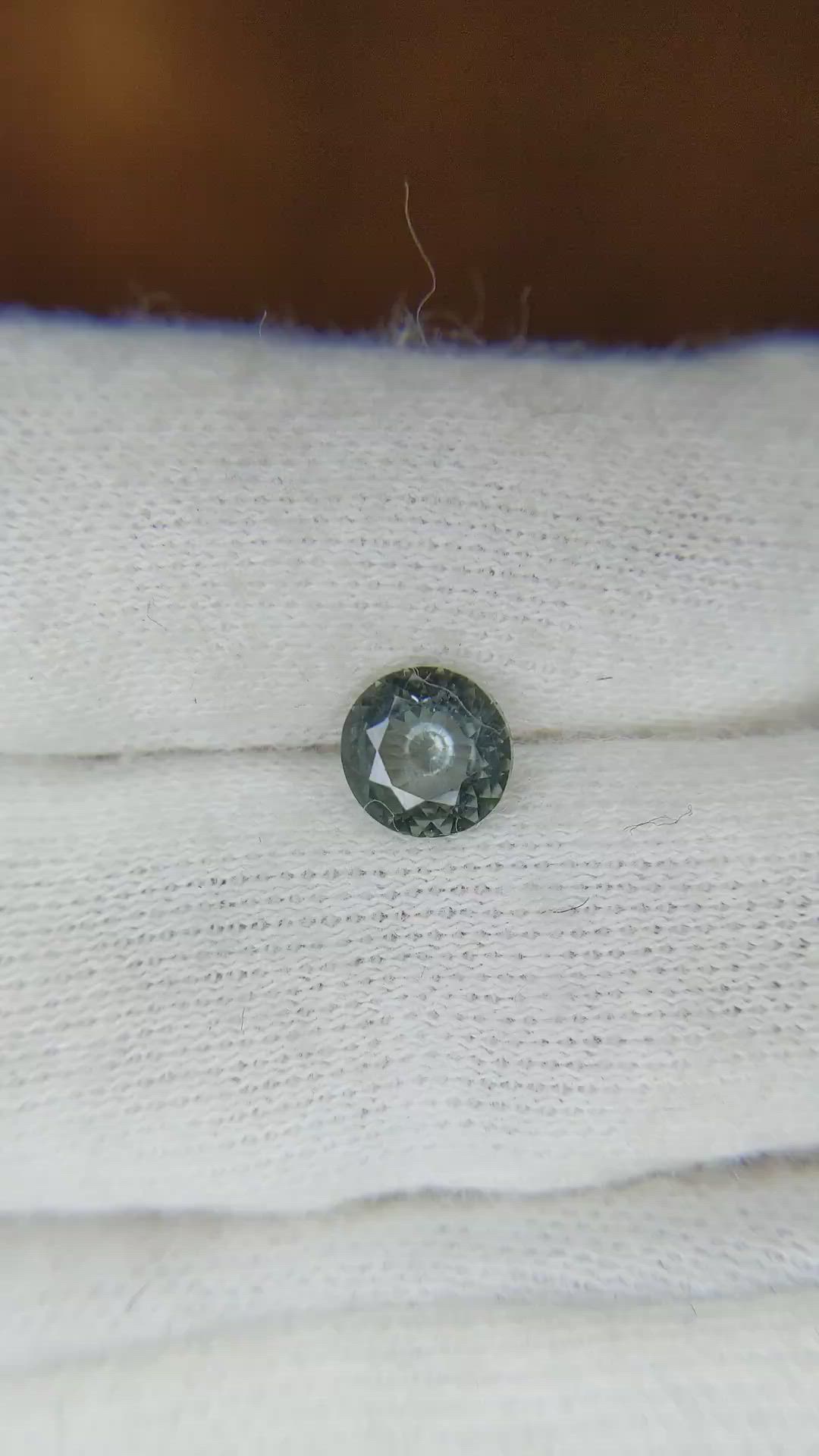 0.89 Ct. Sapphire from Montana Size Video