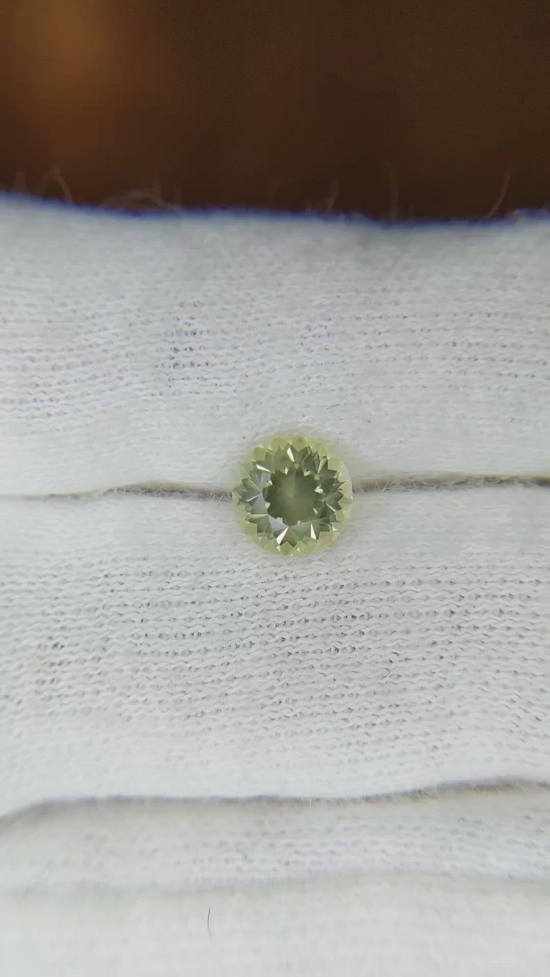 1.34 Ct. Sapphire from Montana Size Video