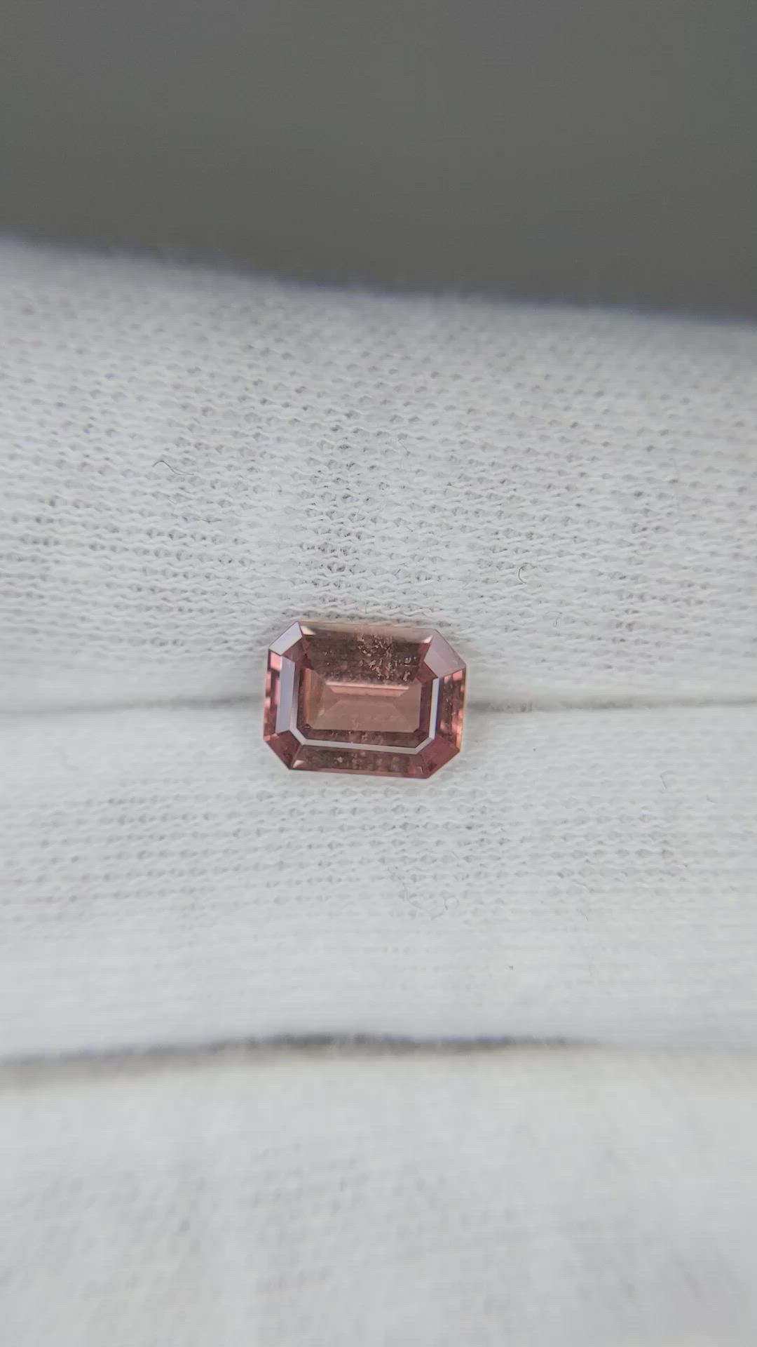 1.57 Ct. Reddish Pink Sapphire from Madagascar Size Video