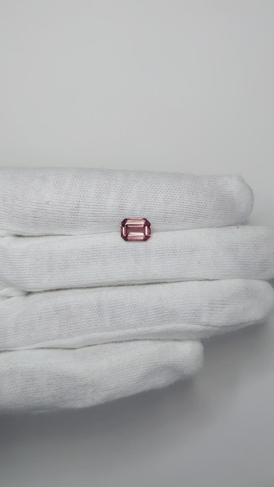 1.57 Ct. Reddish Pink Sapphire from Madagascar Size Video